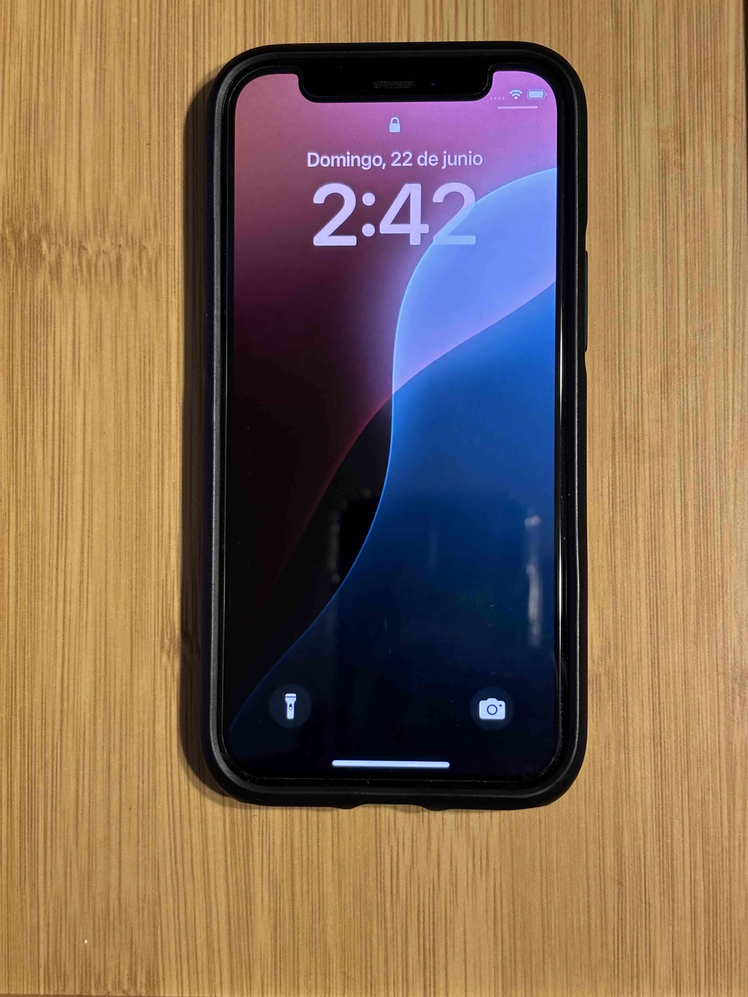 iPhone 12 mini azul en buen estado - miniatura 6