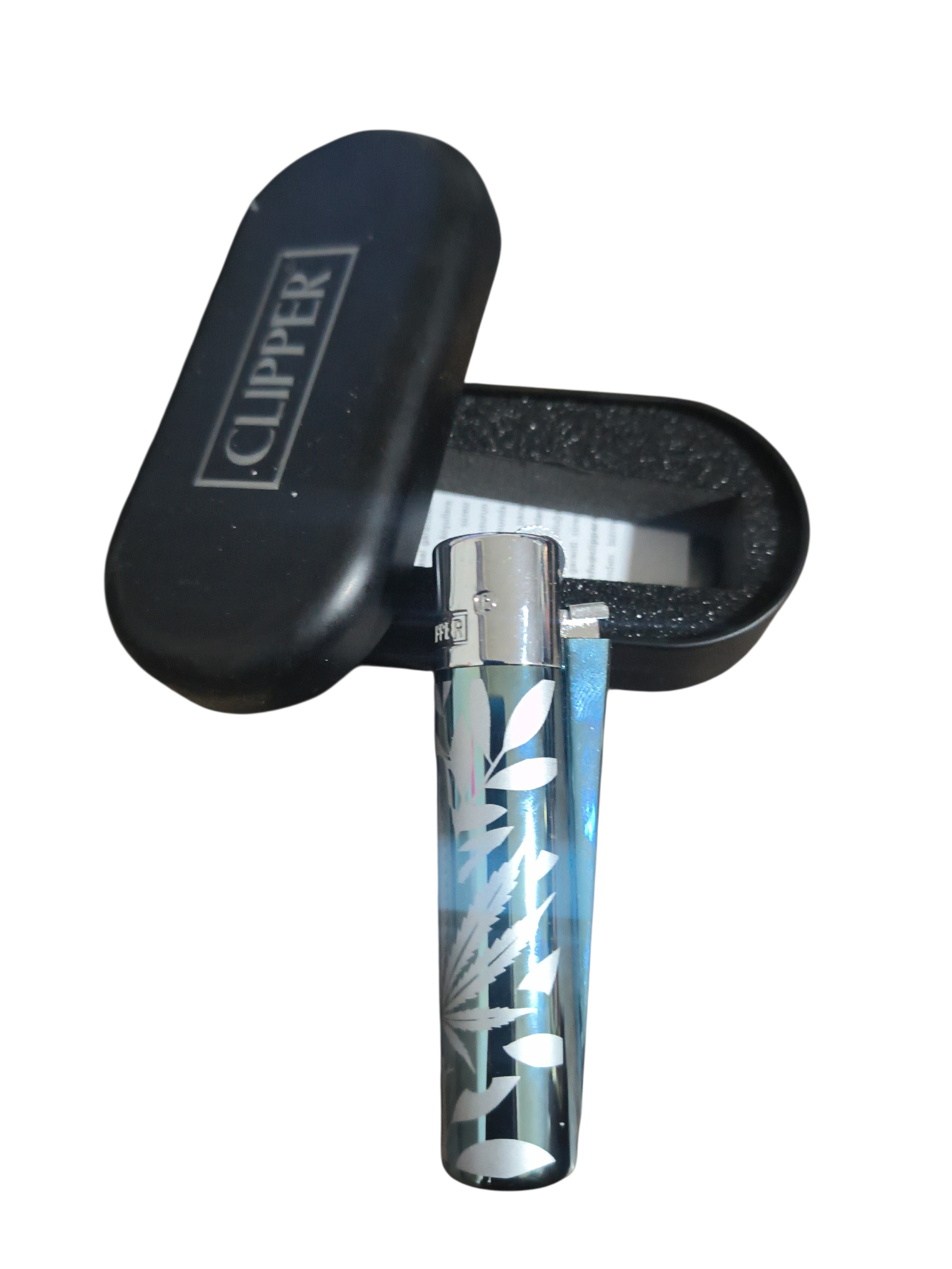 Encendedor Clipper diseño hojas