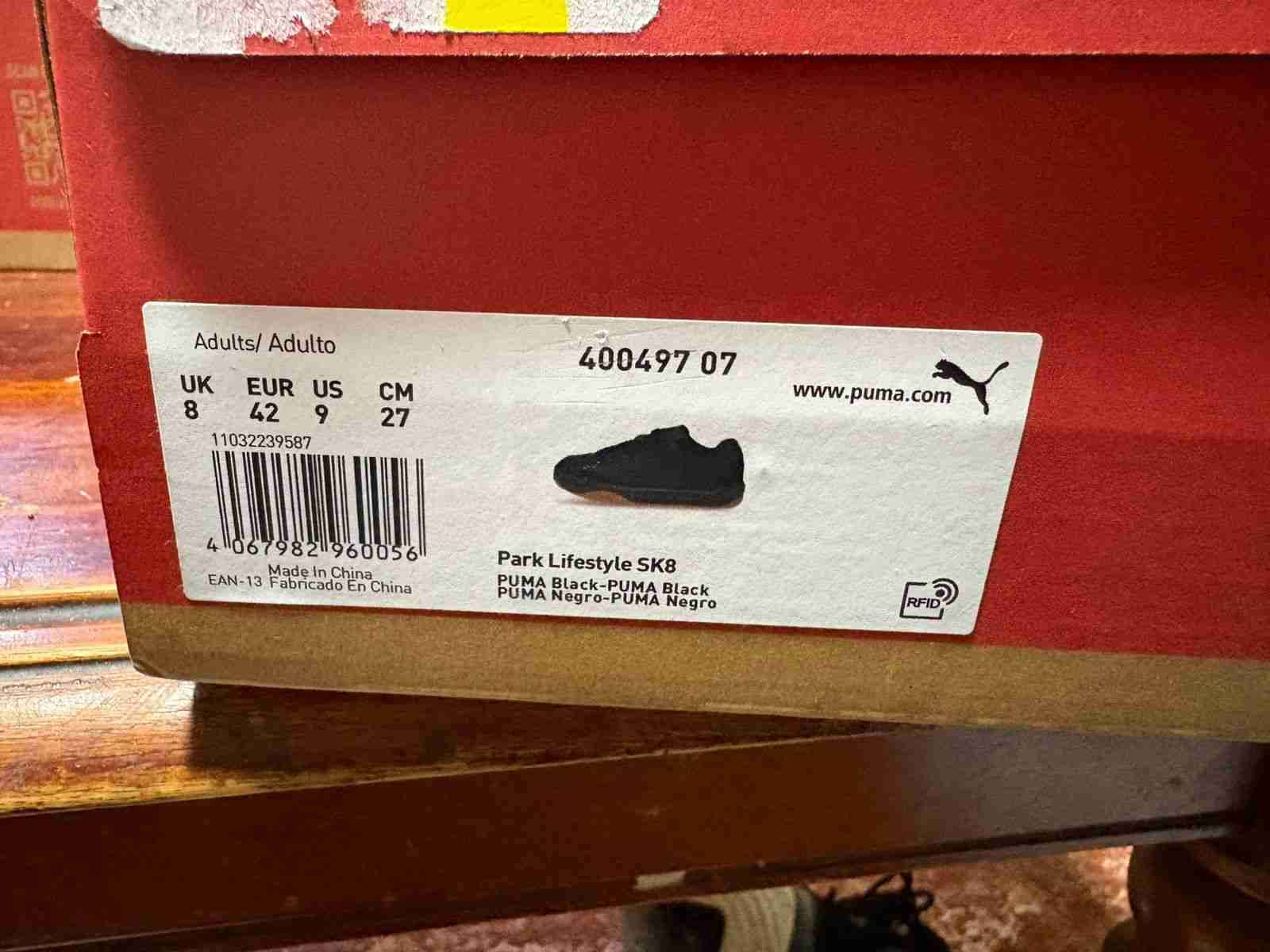 Zapatillas negras Puma - miniatura 3