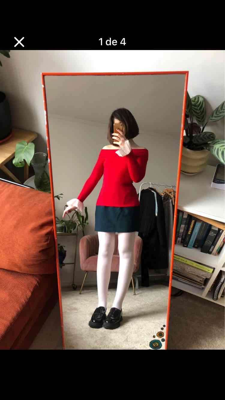 Chaleco sin hombros con puños - miniatura 1