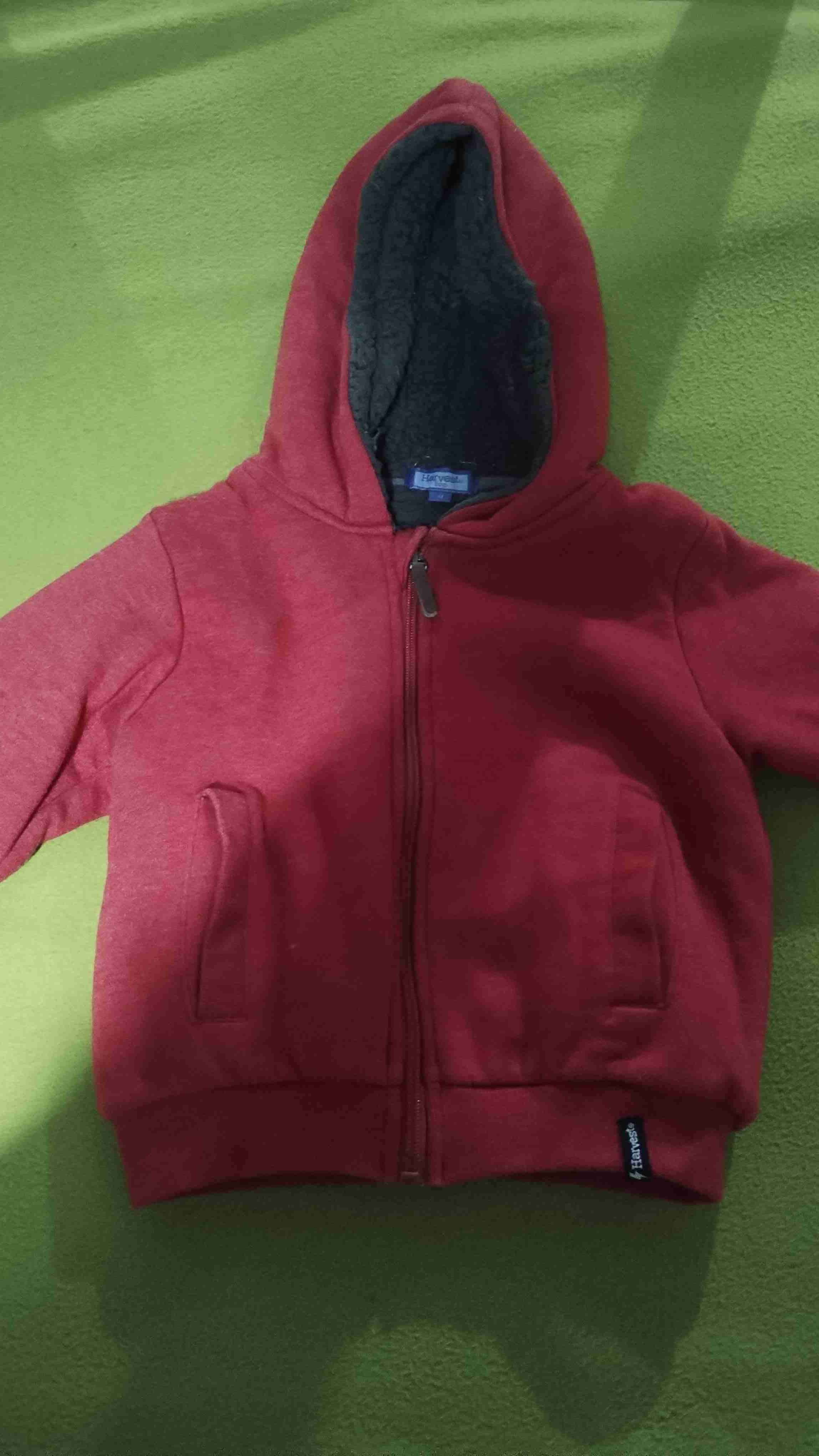 Chaqueta polar bicolor con capucha 3