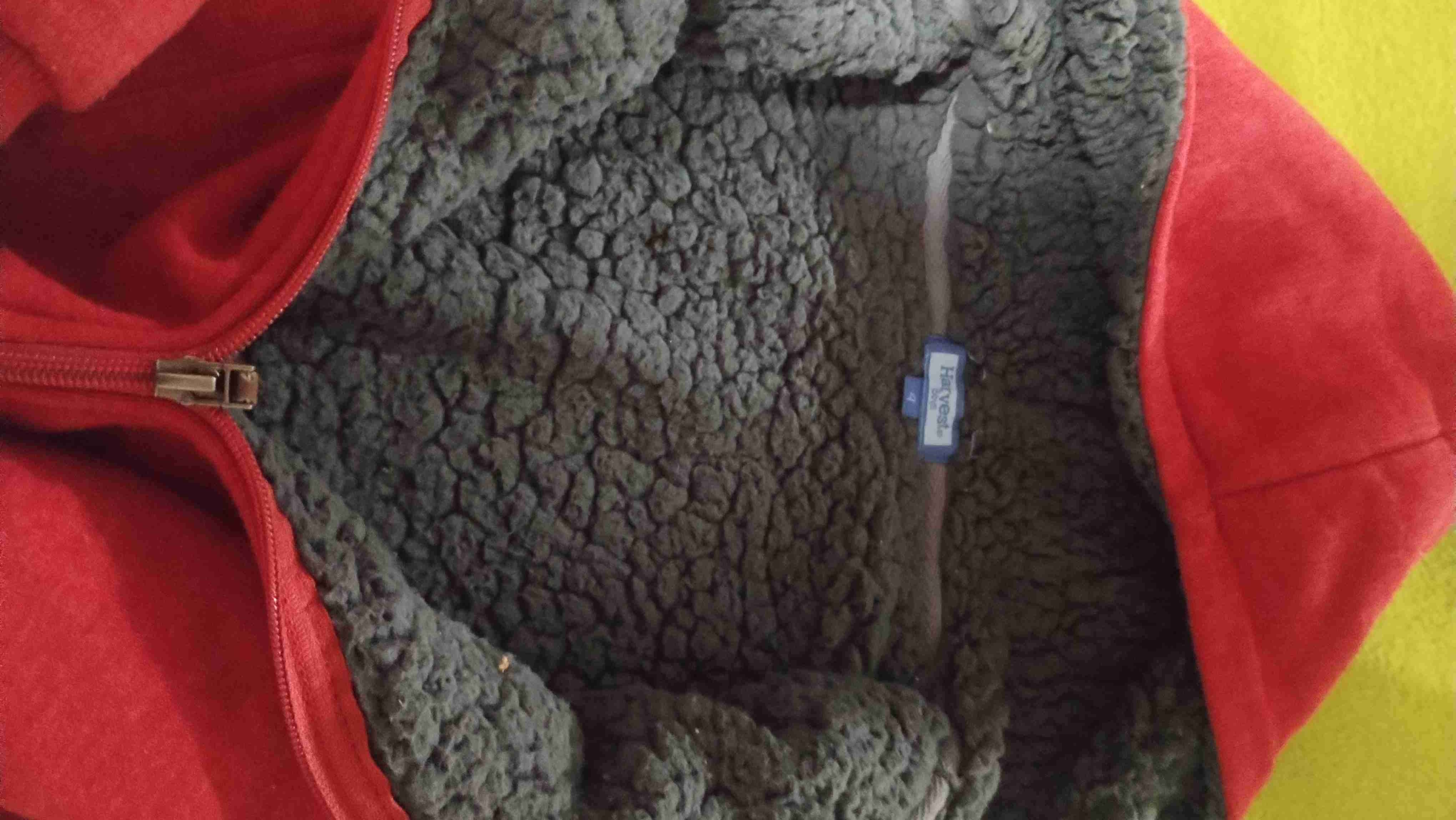 Chaqueta polar bicolor con capucha 3 - miniatura 3