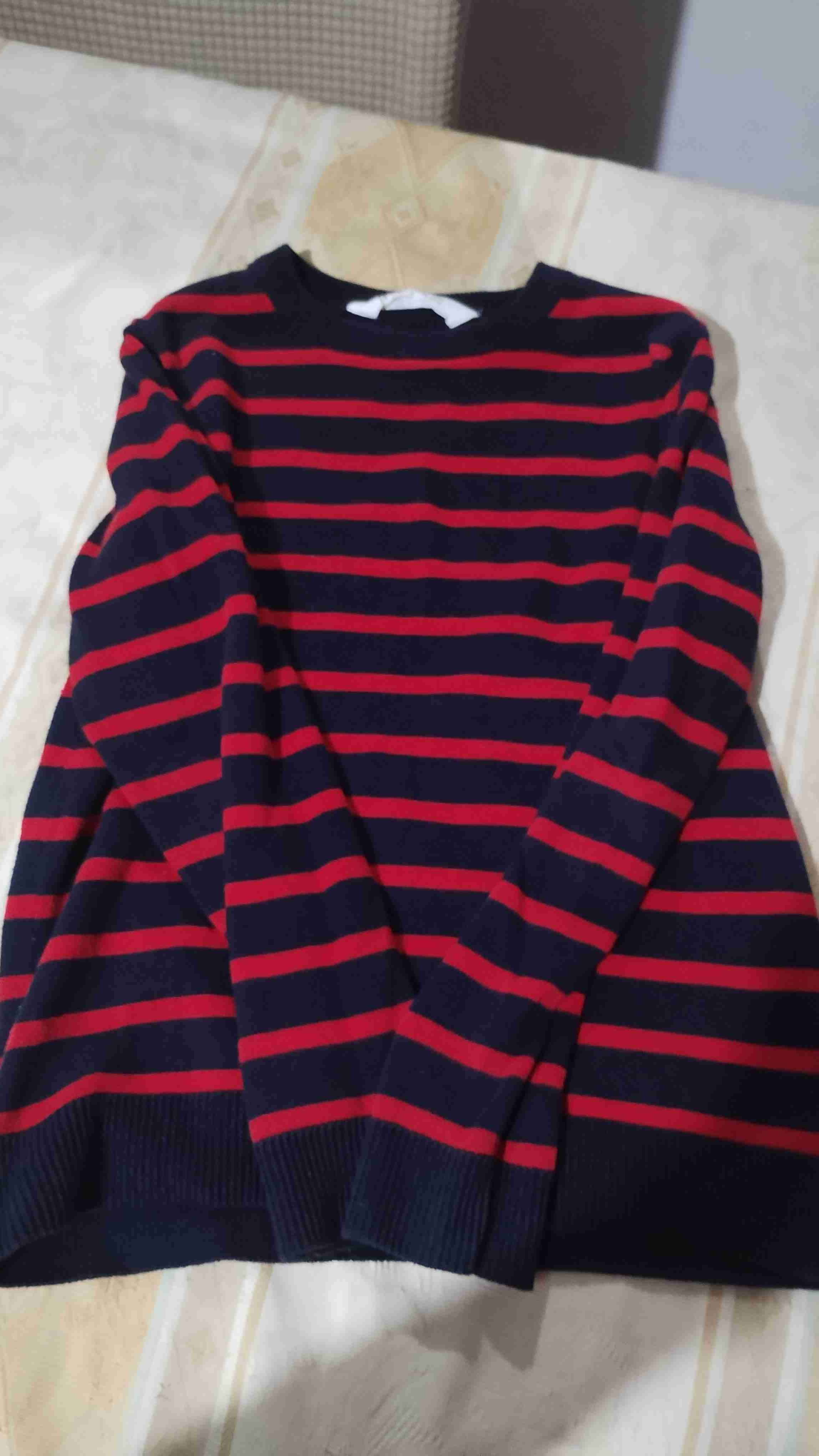 Suéter h&m kids a rayas rojo y azul 8 - miniatura 2