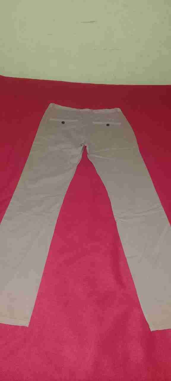 Pantalones beige la martina talla 40 - miniatura 4