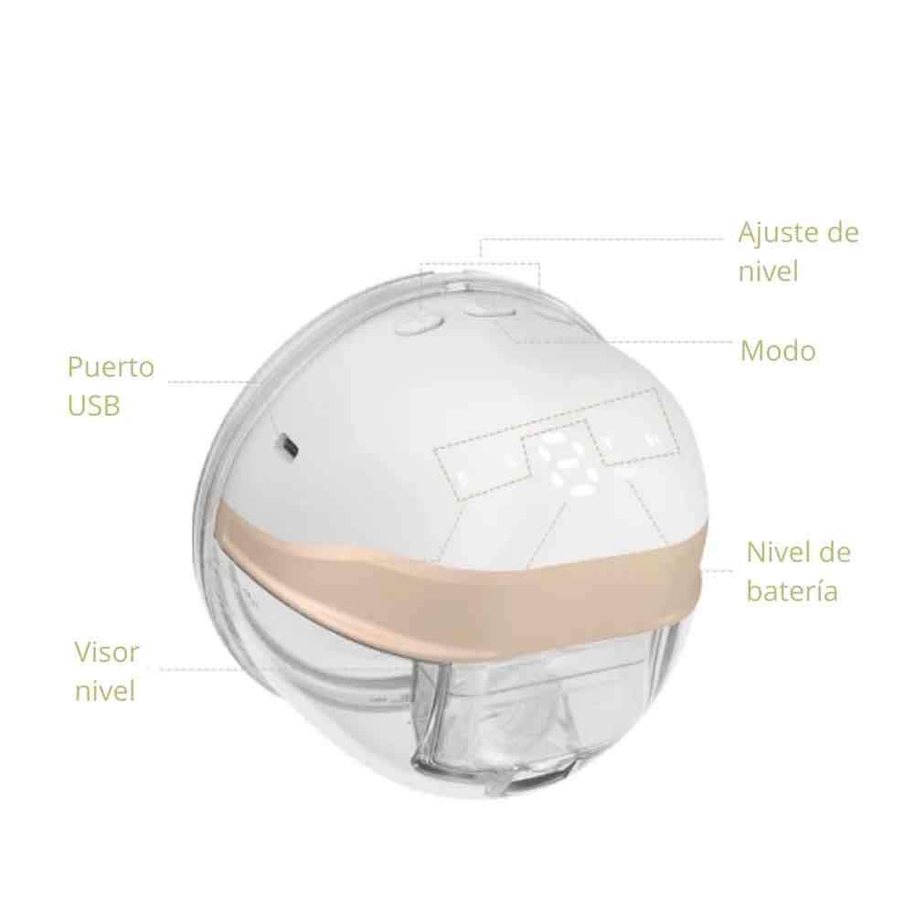 Extractor de leche eléctrico manos libres - miniatura 7