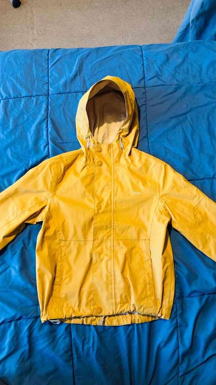 Chaqueta Lippi amarilla con capucha - miniatura 1