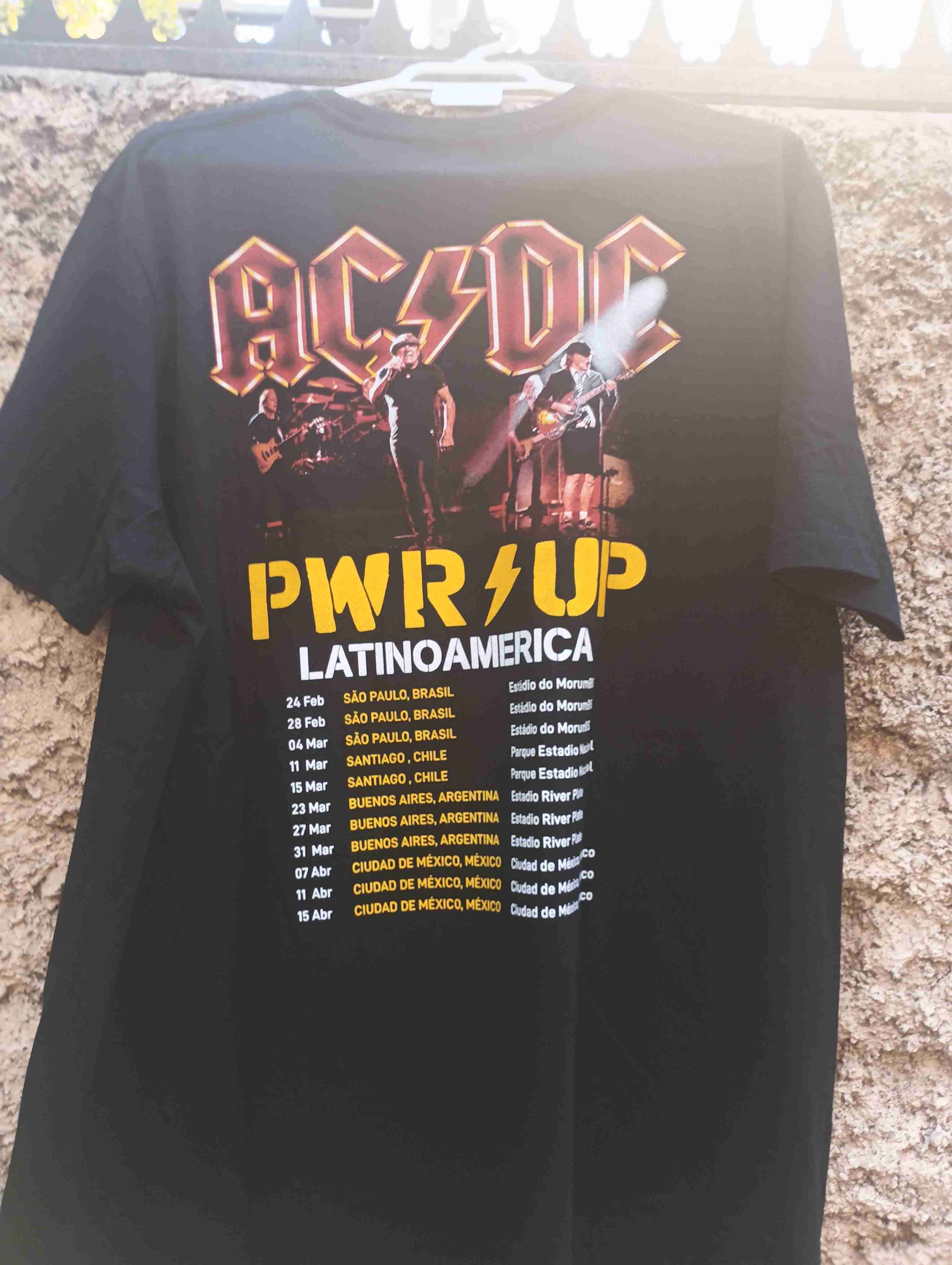 Polera negra AC/DC estampada - miniatura 2