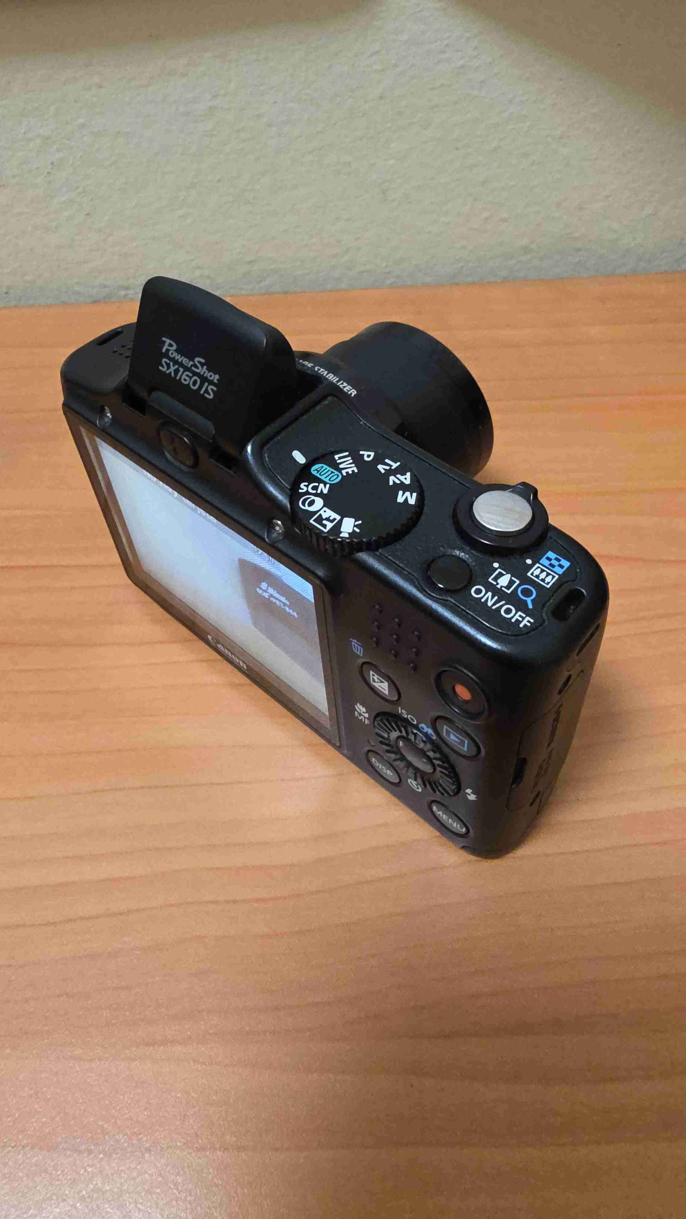 Cámara digital Canon SX160 IS negra - miniatura 2