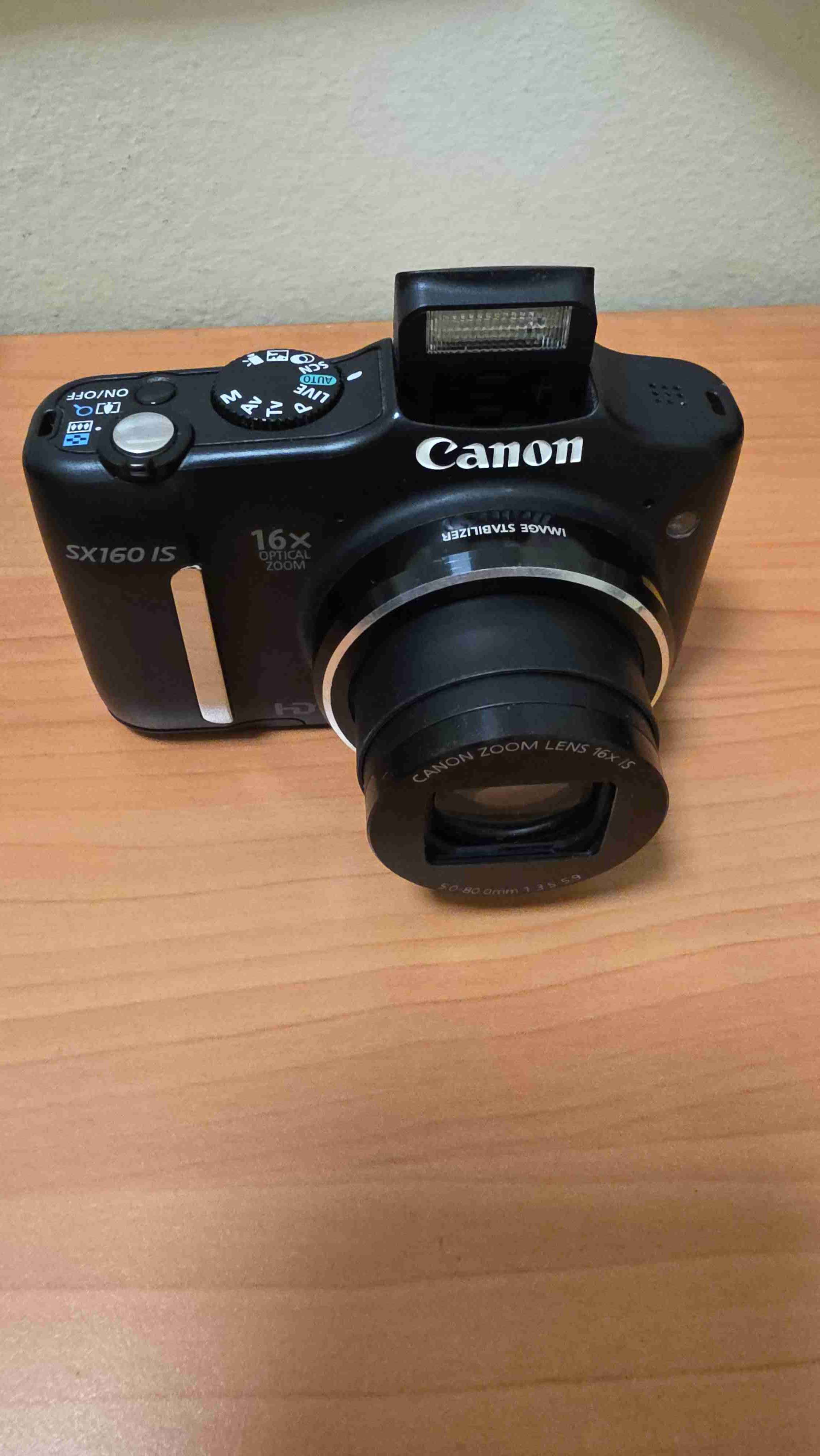 Cámara digital Canon SX160 IS negra - miniatura 3