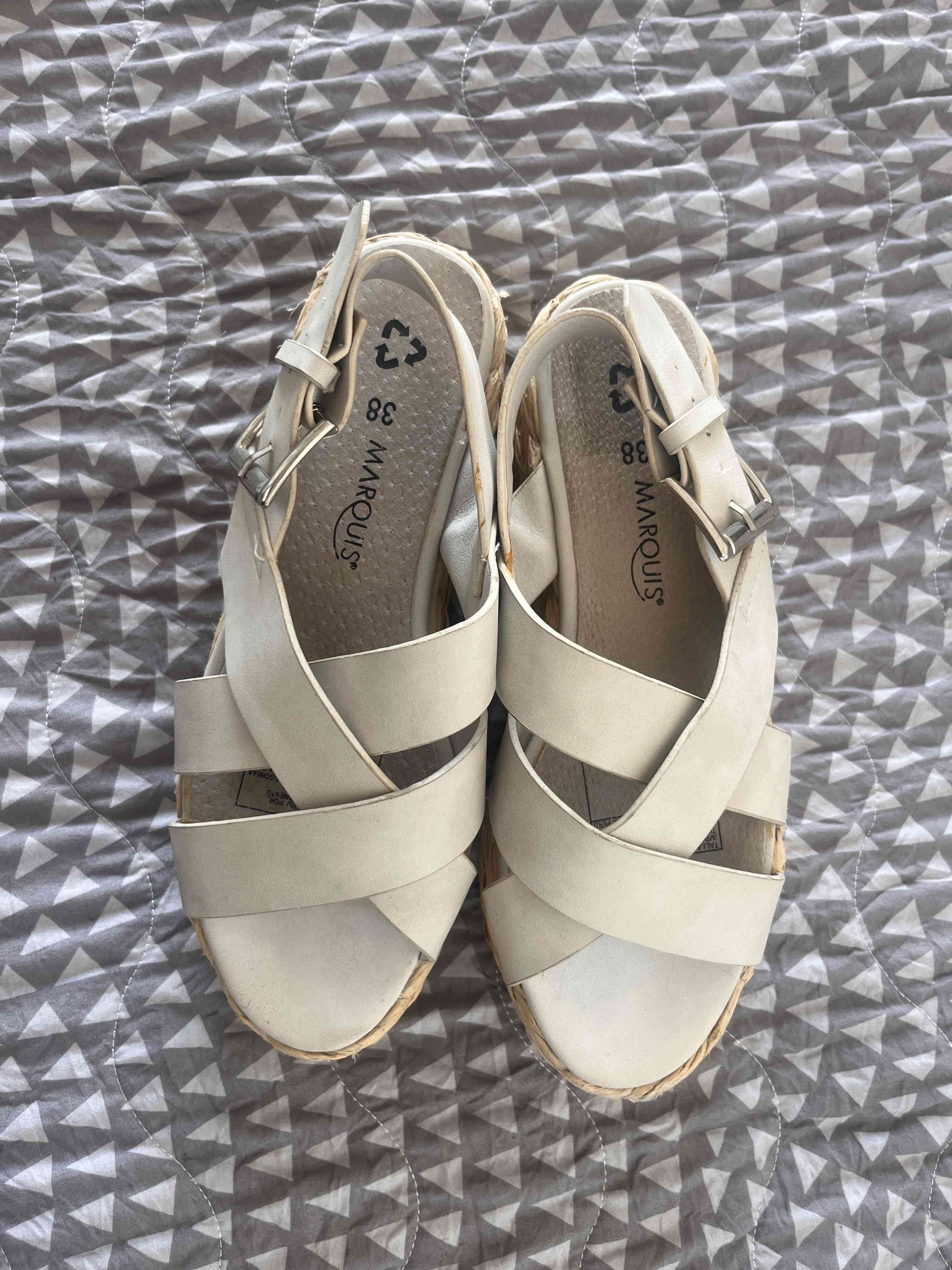 Sandalias blancas Marquis - miniatura 1