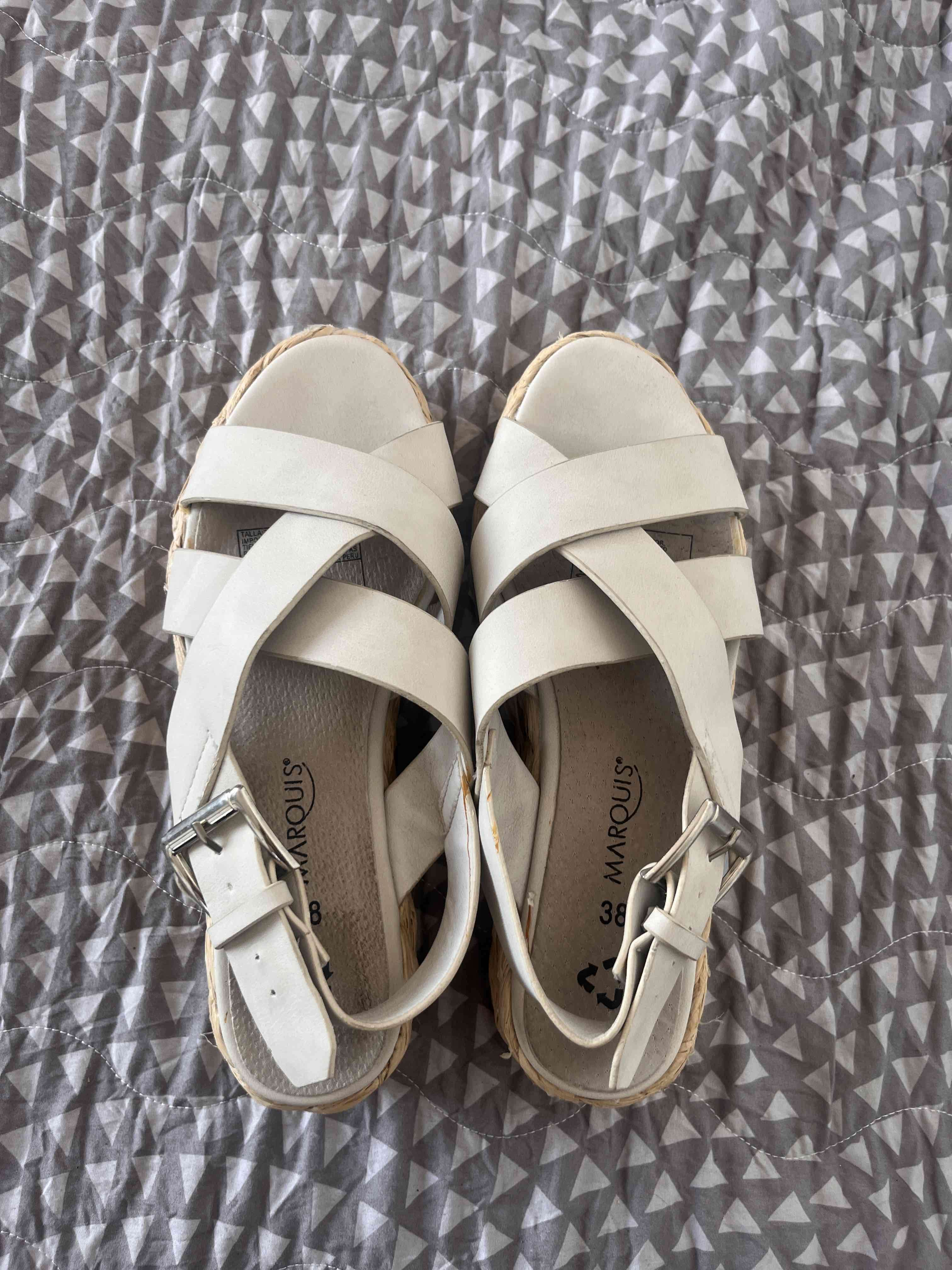 Sandalias blancas Marquis - miniatura 3