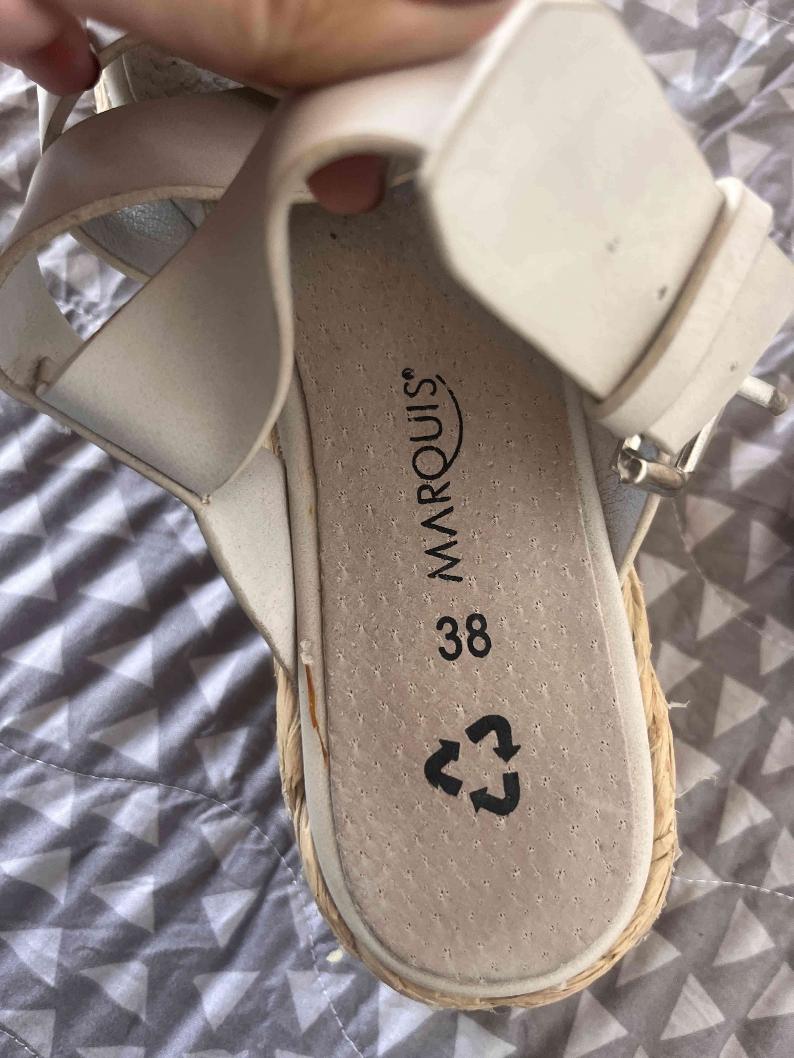 Sandalias blancas Marquis - miniatura 4