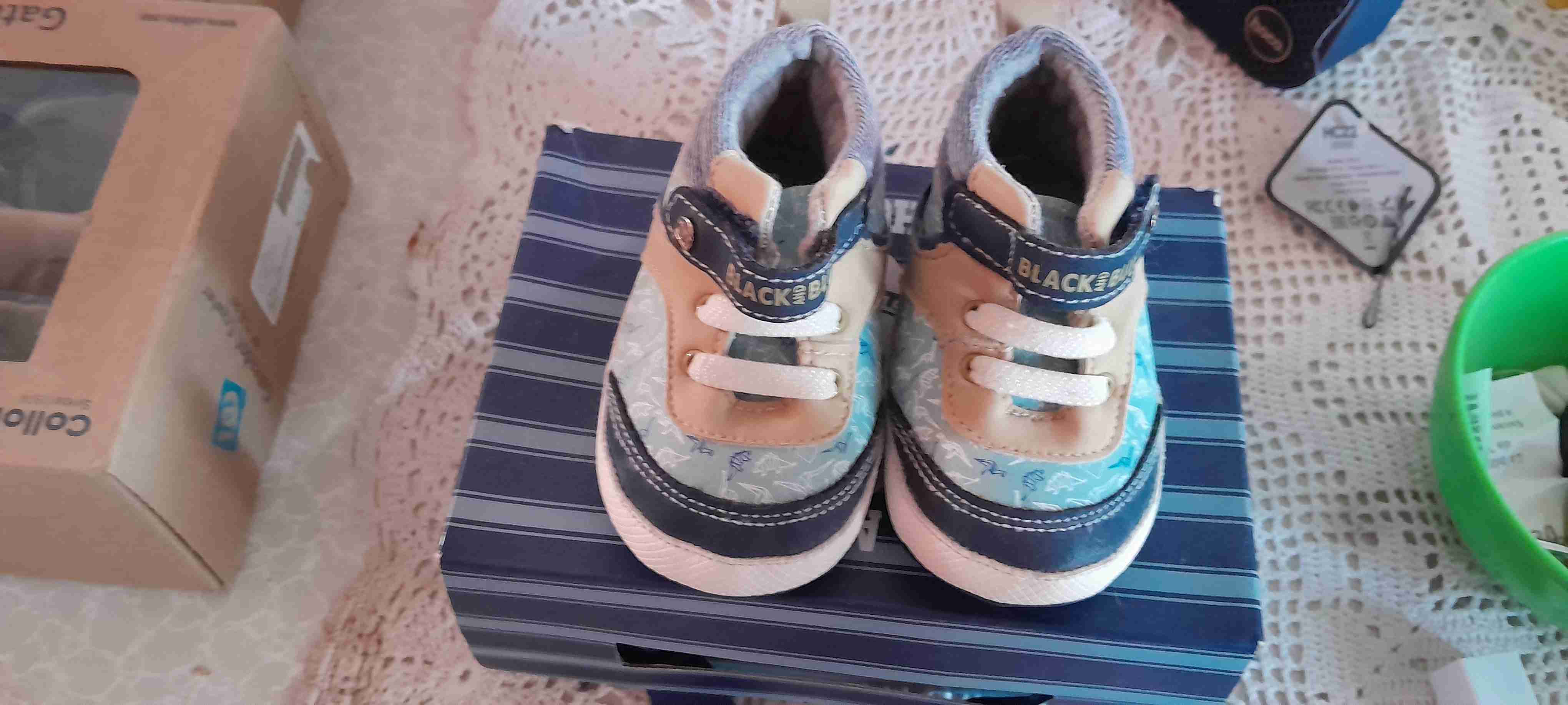 Zapatos para bebé Black & Blue - miniatura 2