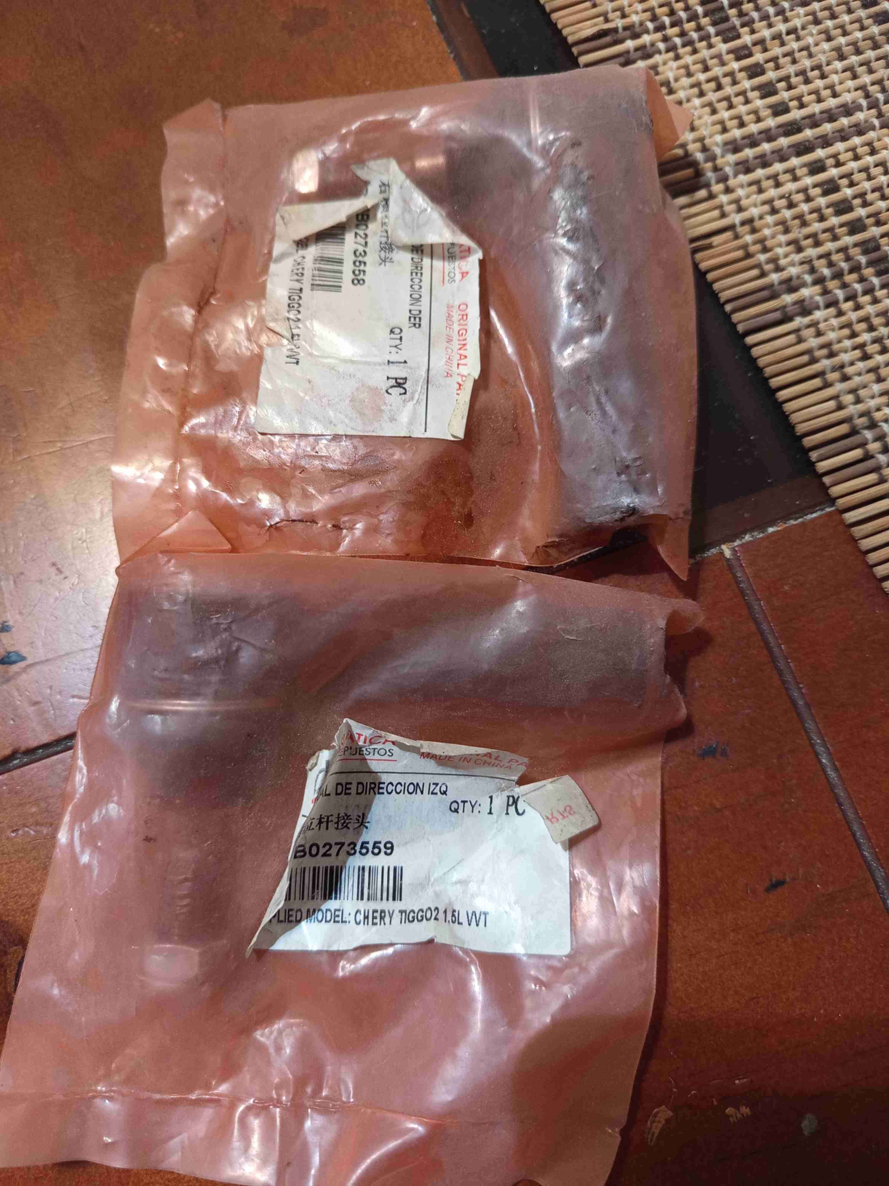 Terminal de dirección izquierdo Chery