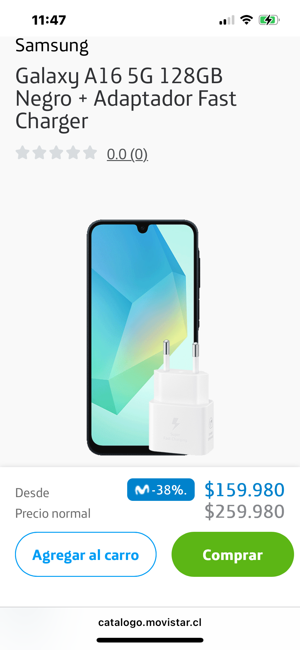 Samsung Galaxy A16 5G Negro 128GB - miniatura 1