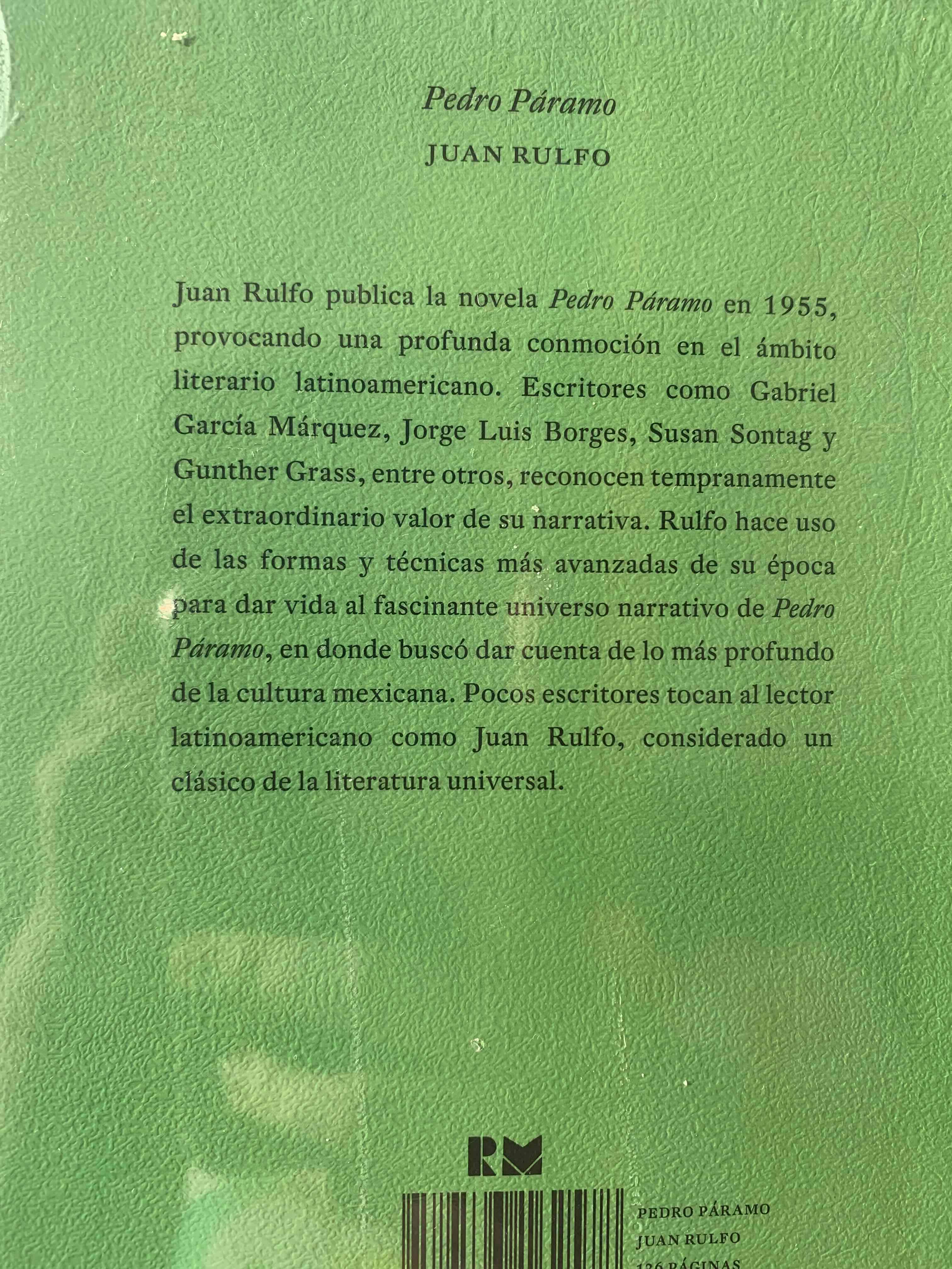 Libro 'Pedro Páramo' de Juan Rulfo - miniatura 2