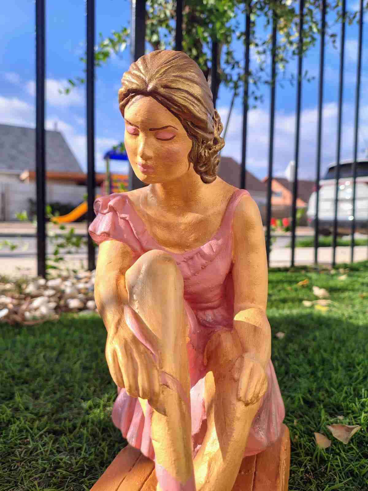 Escultura de Bailarina de ballet 🧑‍🩰✨🩷 - miniatura 2