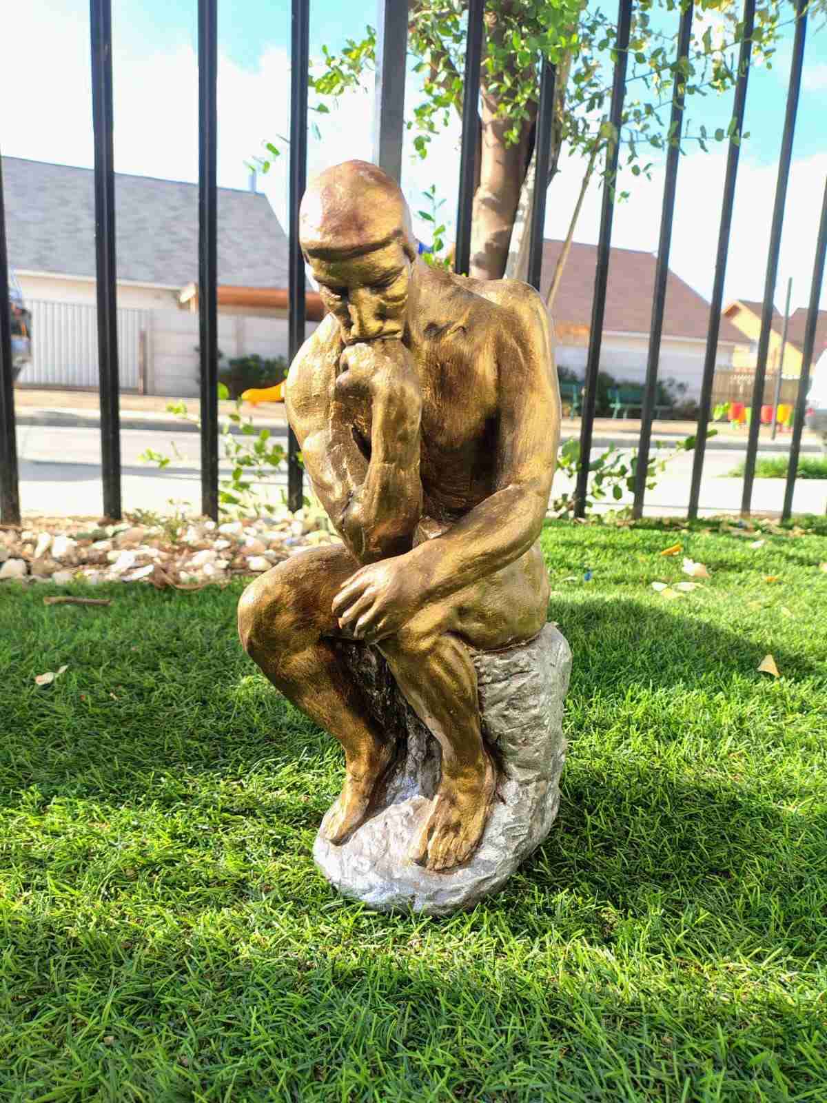 Escultura de Hombre pensante ✨ - miniatura 2