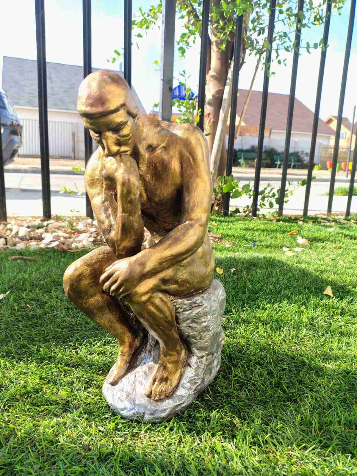 Escultura de Hombre pensante ✨ - miniatura 4