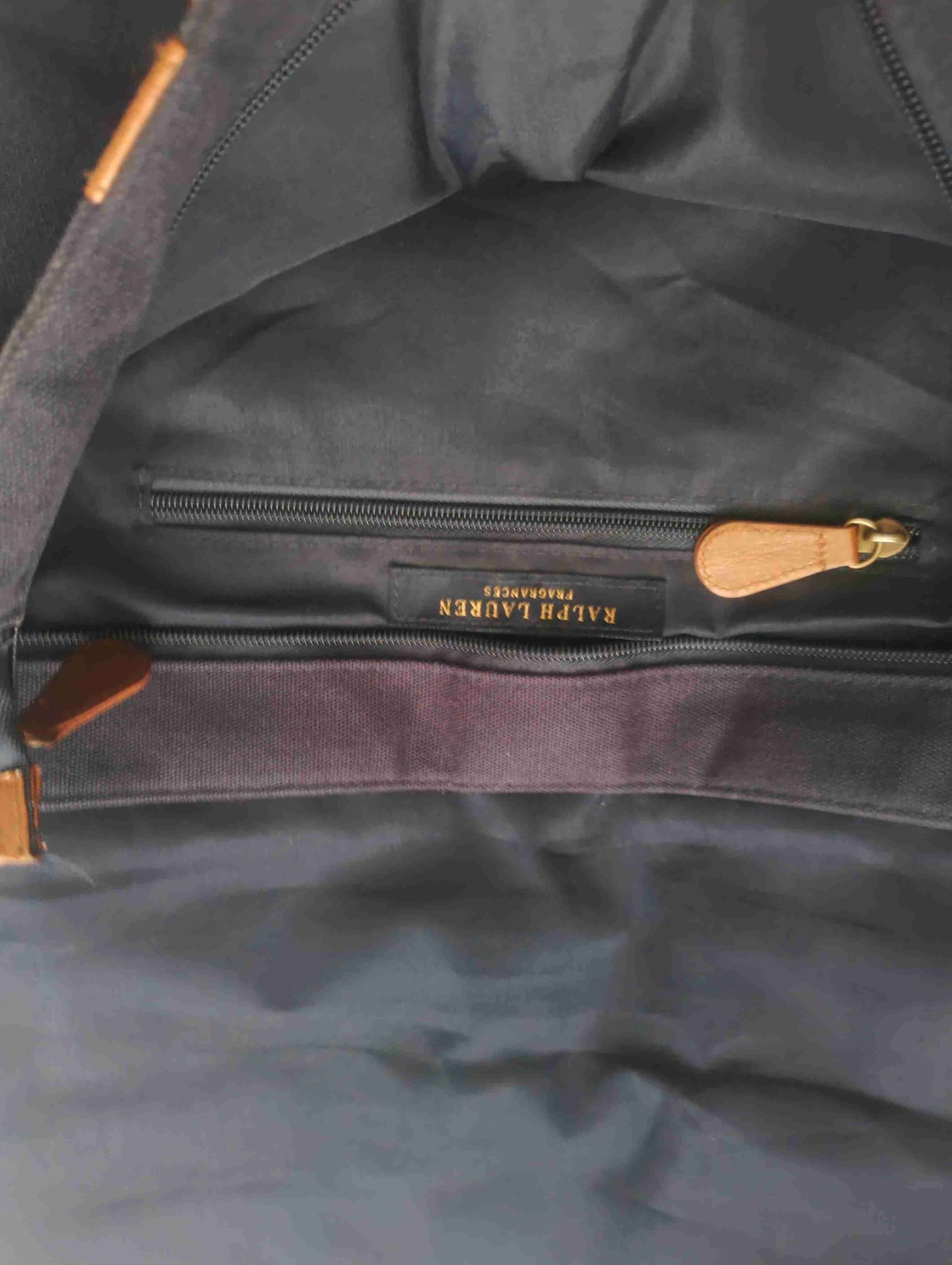 Bolso bandolero azul Raph Lauren - miniatura 4