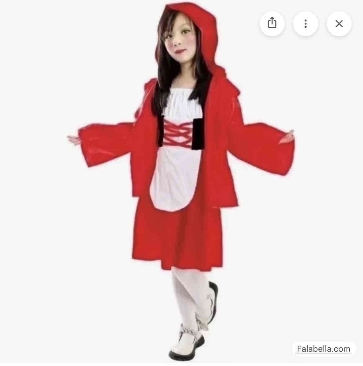 Disfraz infantil Caperucita Roja - miniatura 1