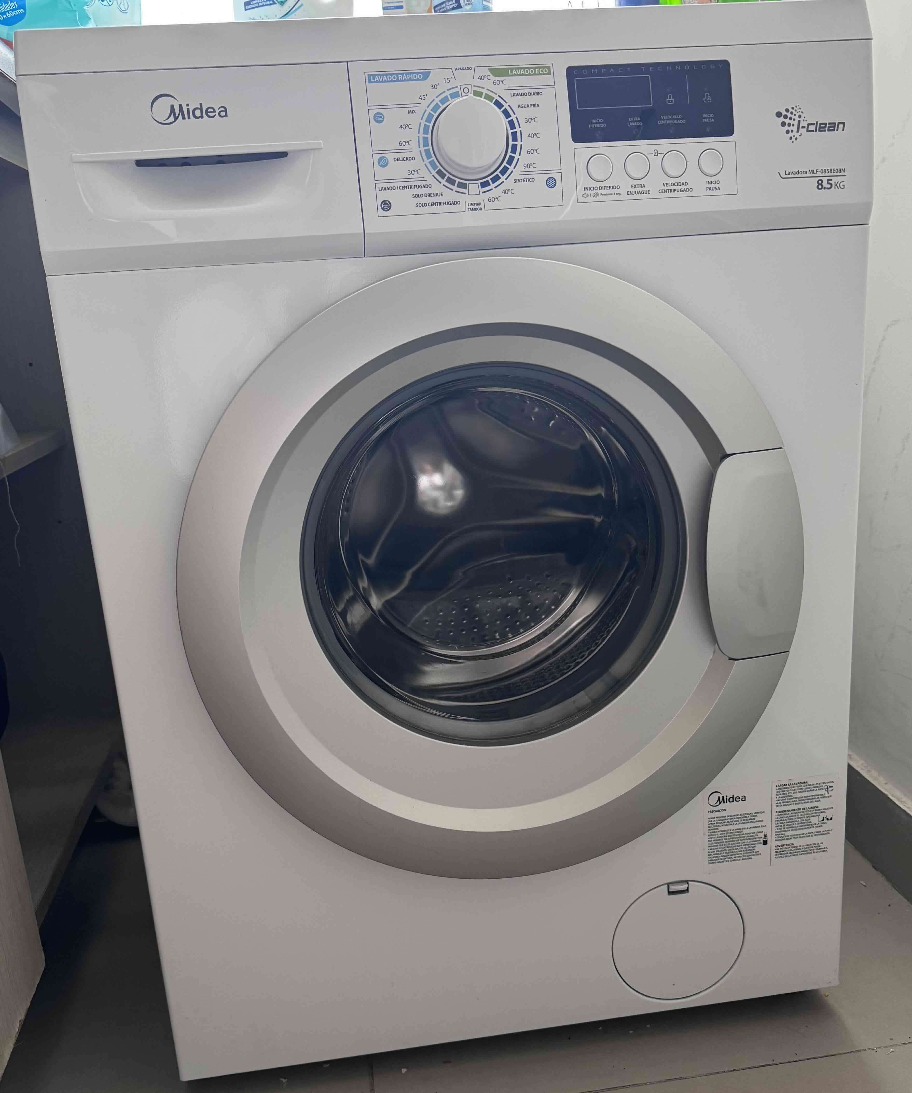 Lavadora carga frontal Midea 8.5kg - miniatura 1