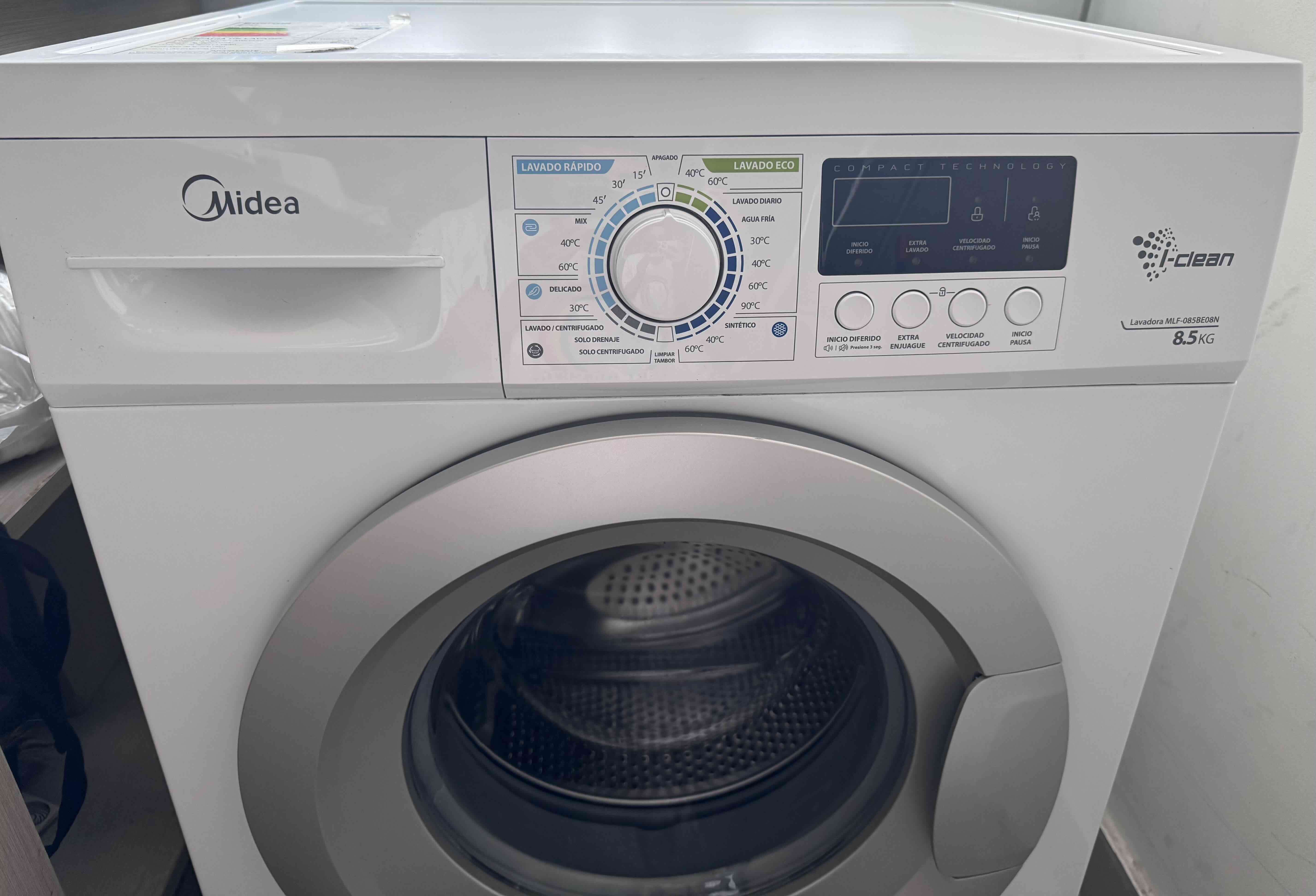 Lavadora carga frontal Midea 8.5kg - miniatura 2