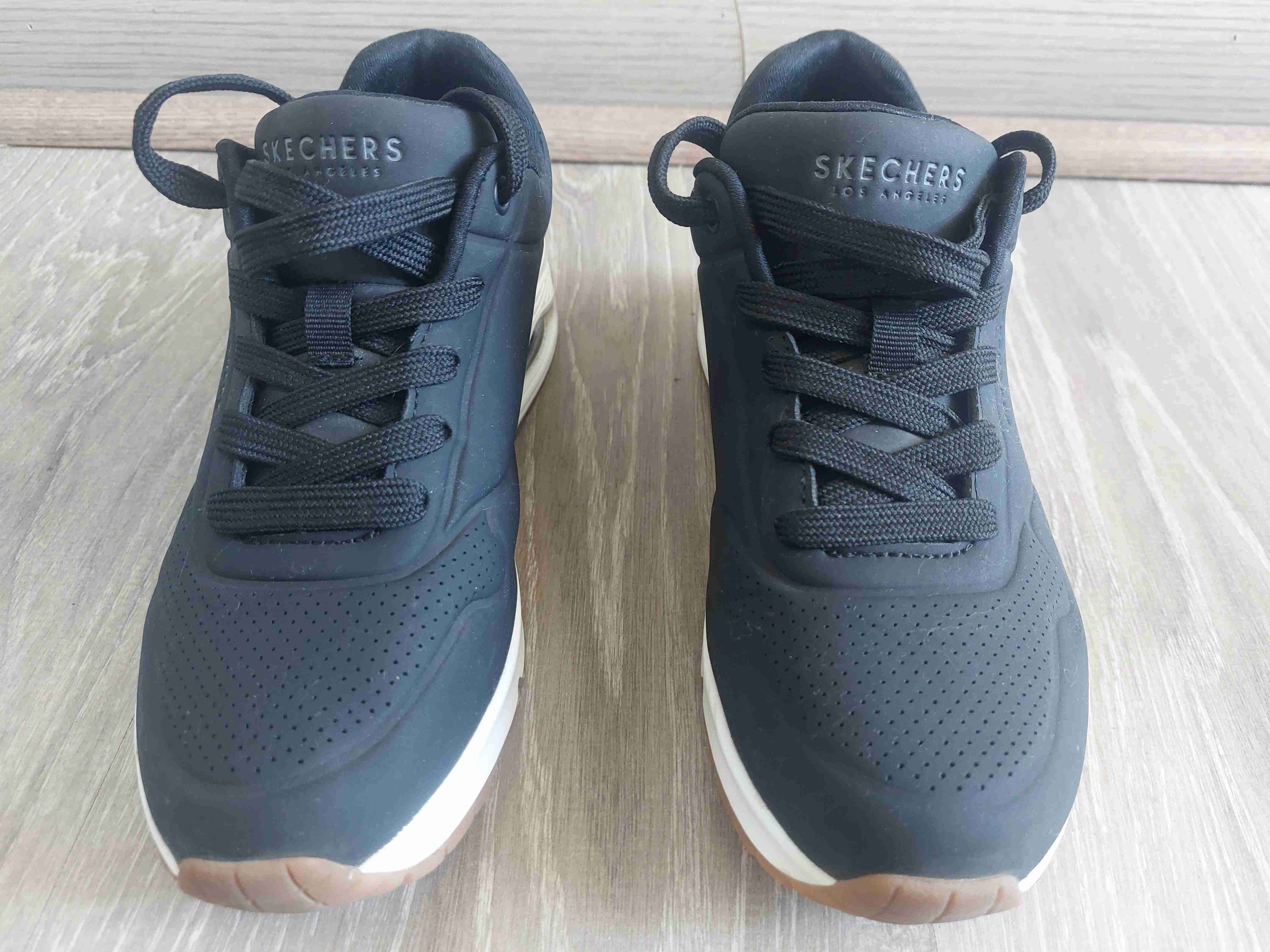 Zapatillas negras Skechers - miniatura 2