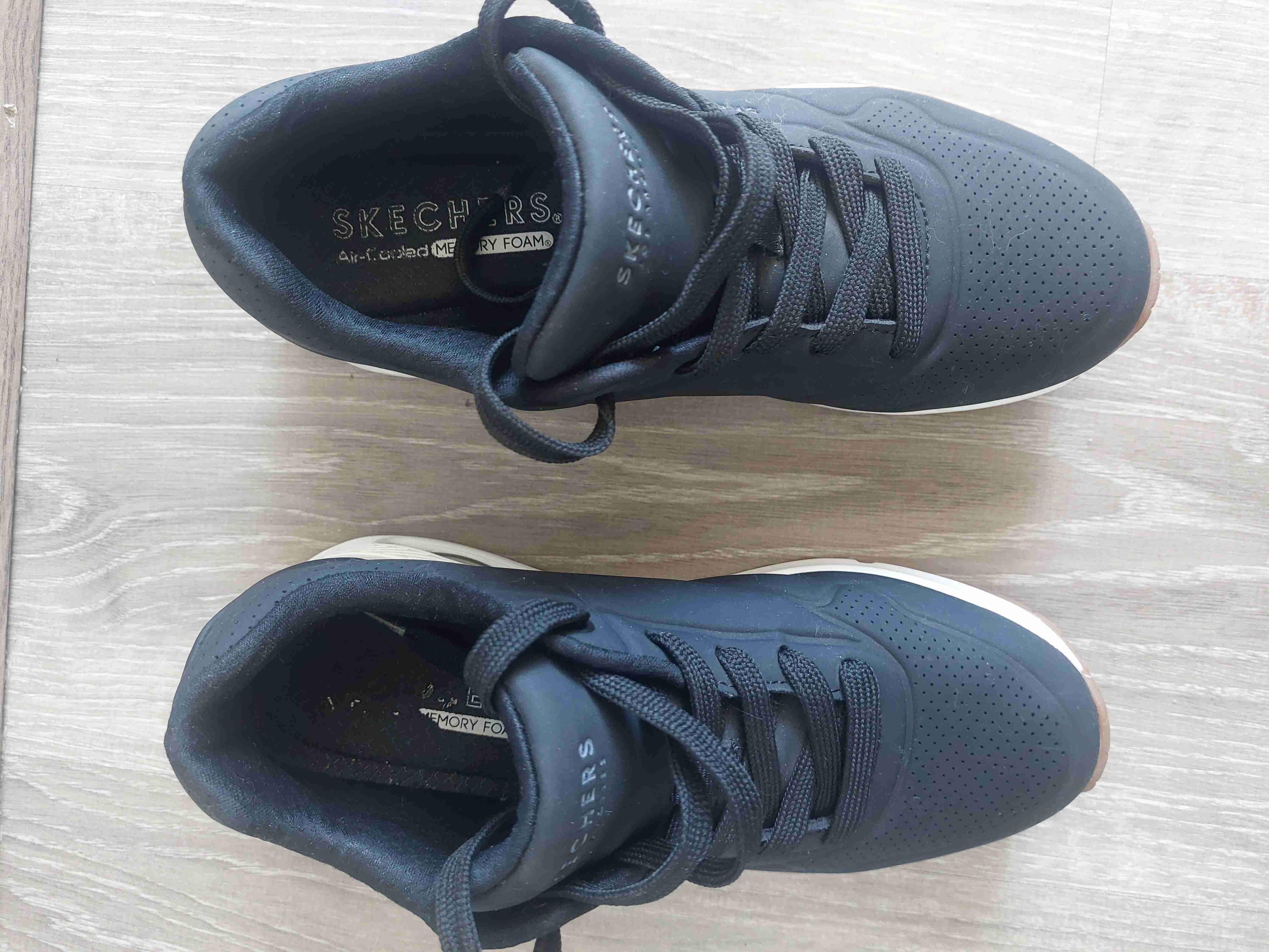 Zapatillas negras Skechers - miniatura 3