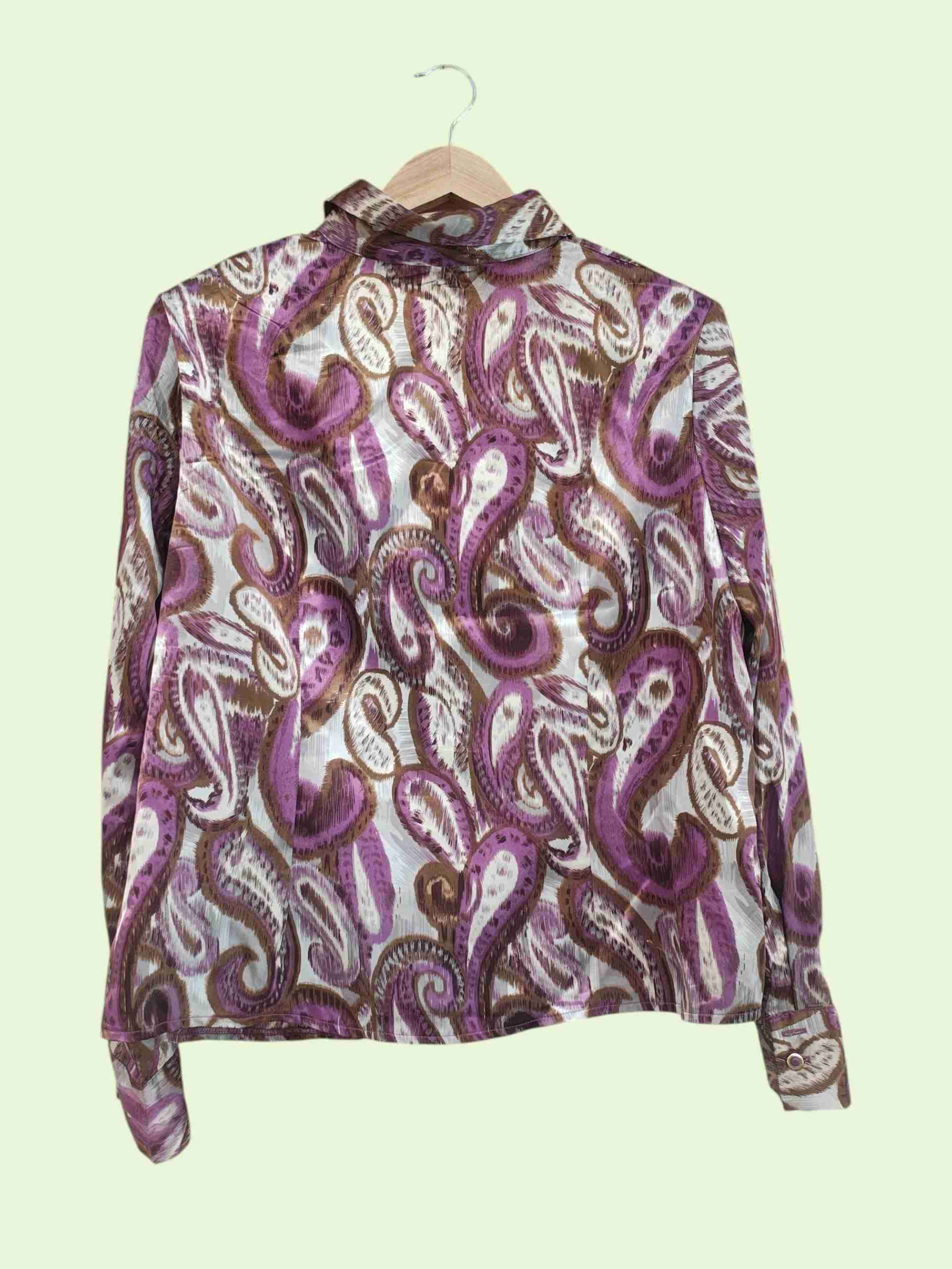 Blusa estampada de seda - miniatura 2