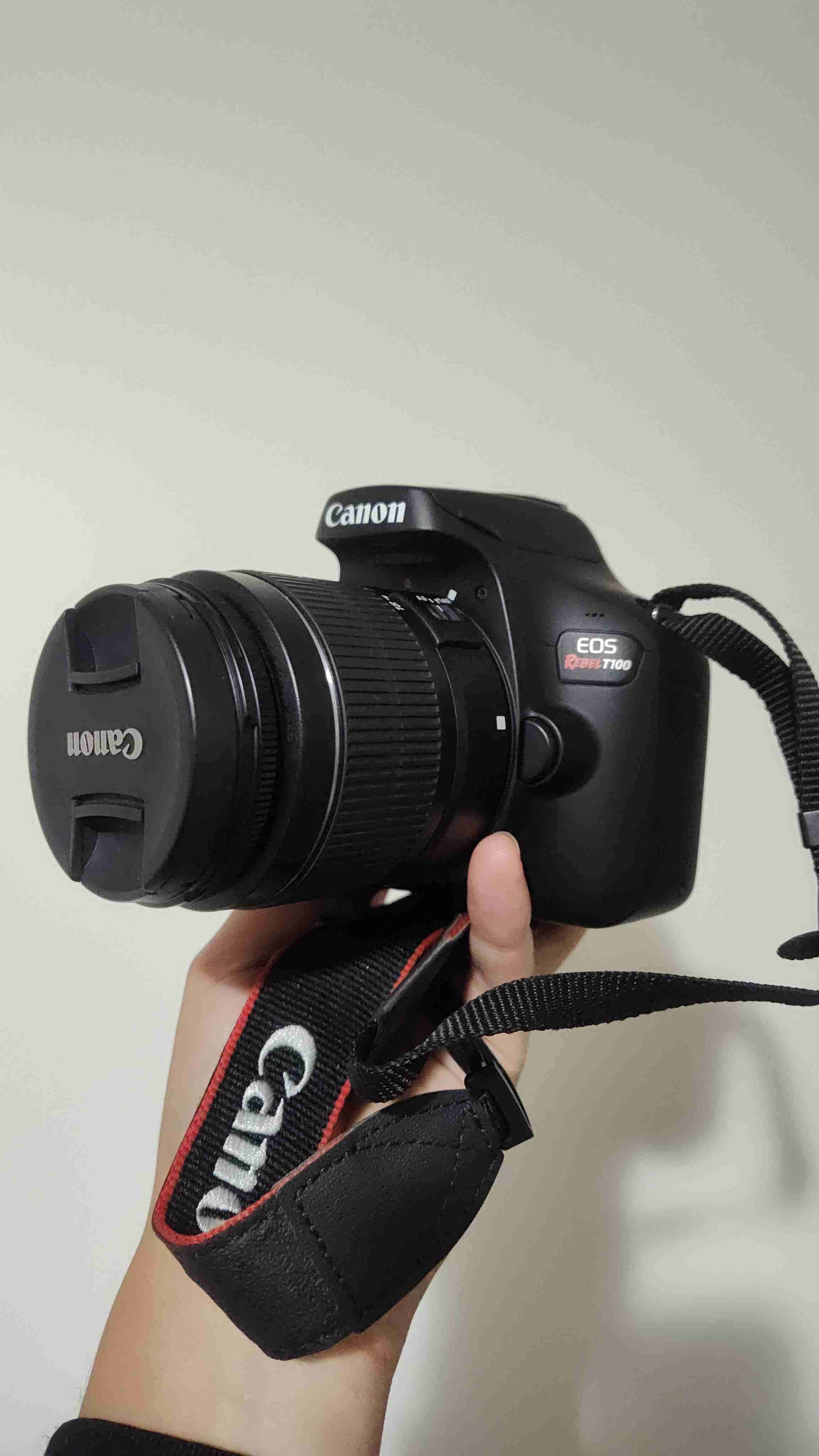 Cámara Canon EOS + lente 18-55mm - miniatura 2