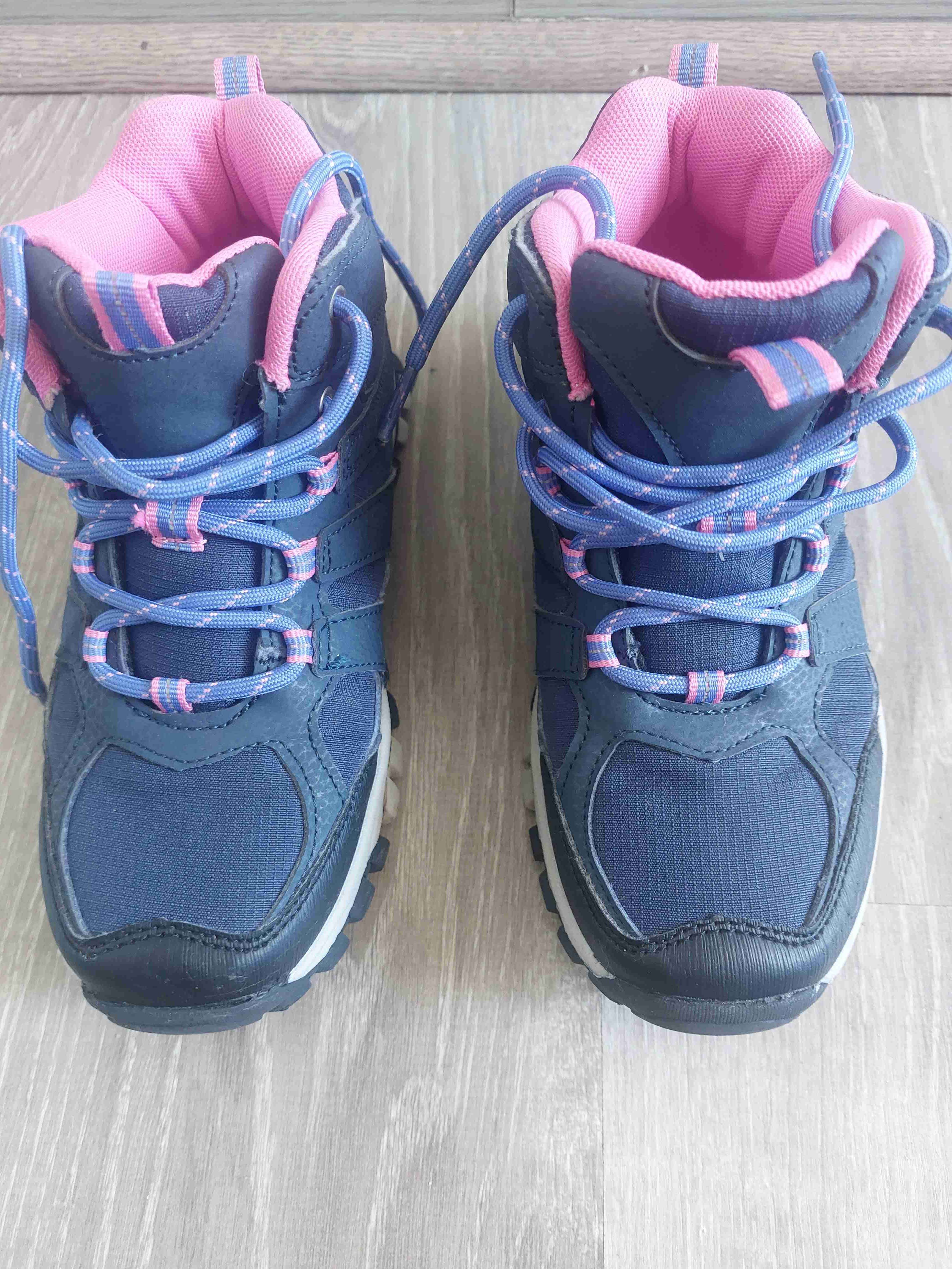 Botas de montaña azul y rosa - miniatura 4