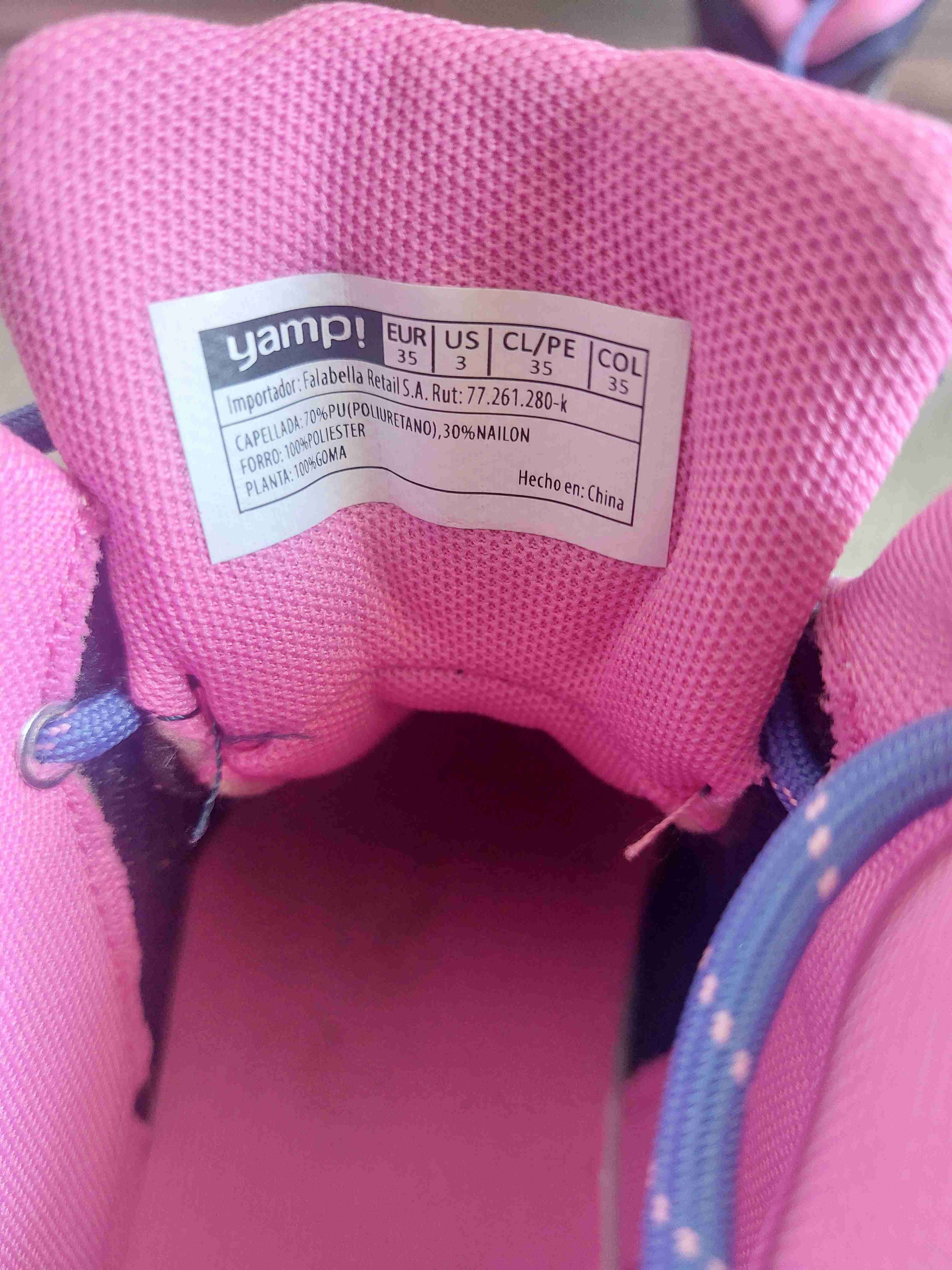 Botas de montaña azul y rosa - miniatura 6