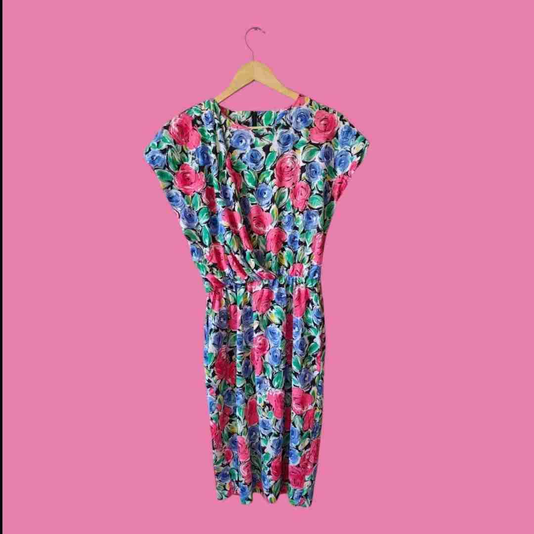 Vestido estampado floral - miniatura 2