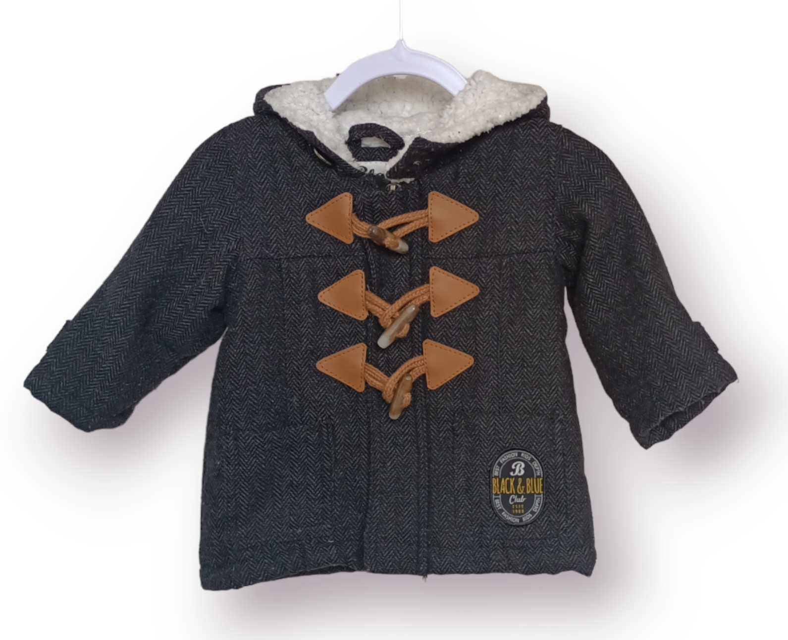 Abrigo infantil con capucha - miniatura 1