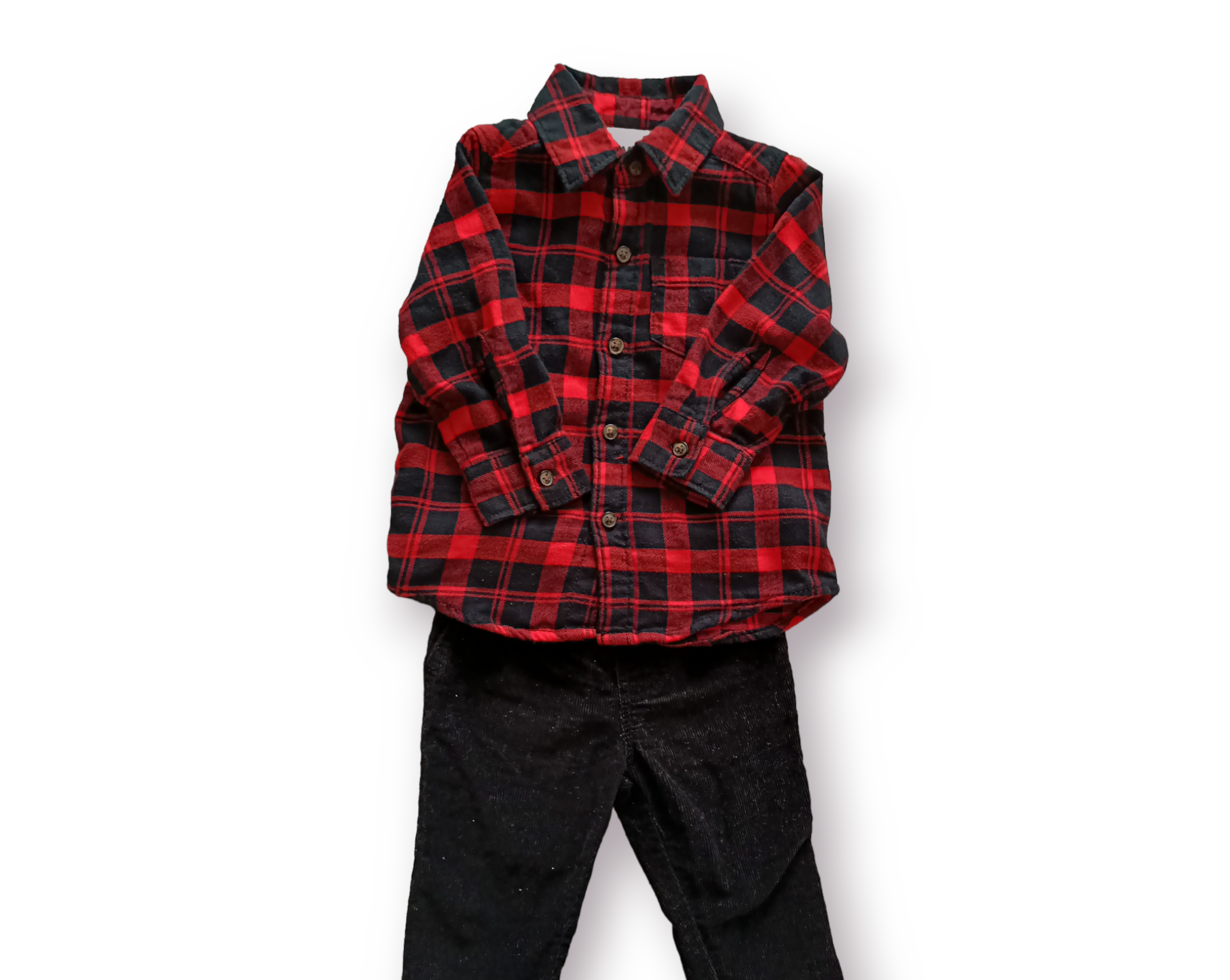 Conjunto infantil marca Carter's camisa y pantalón