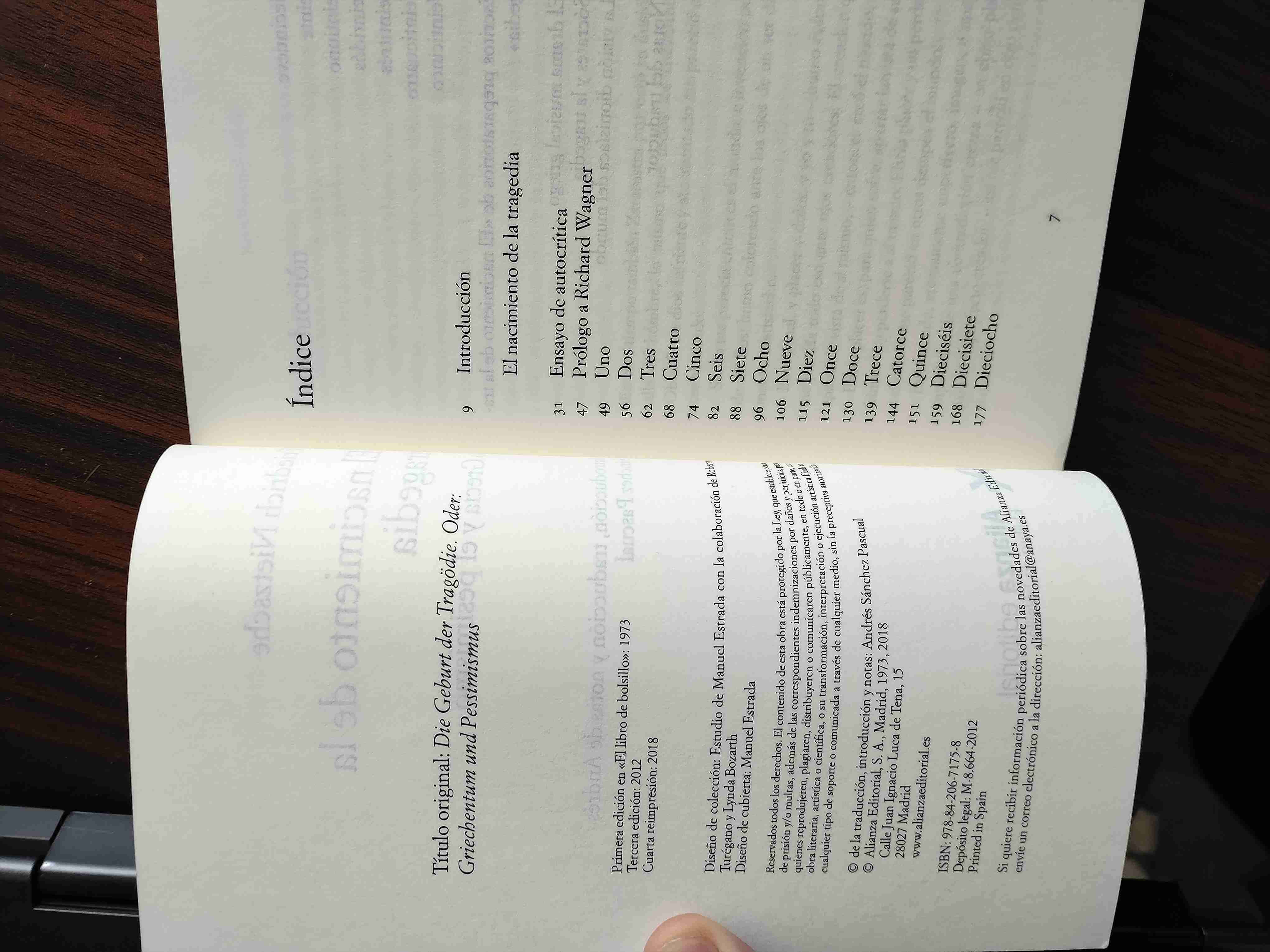 Libro 'El nacimiento de la tragedia' - miniatura 2