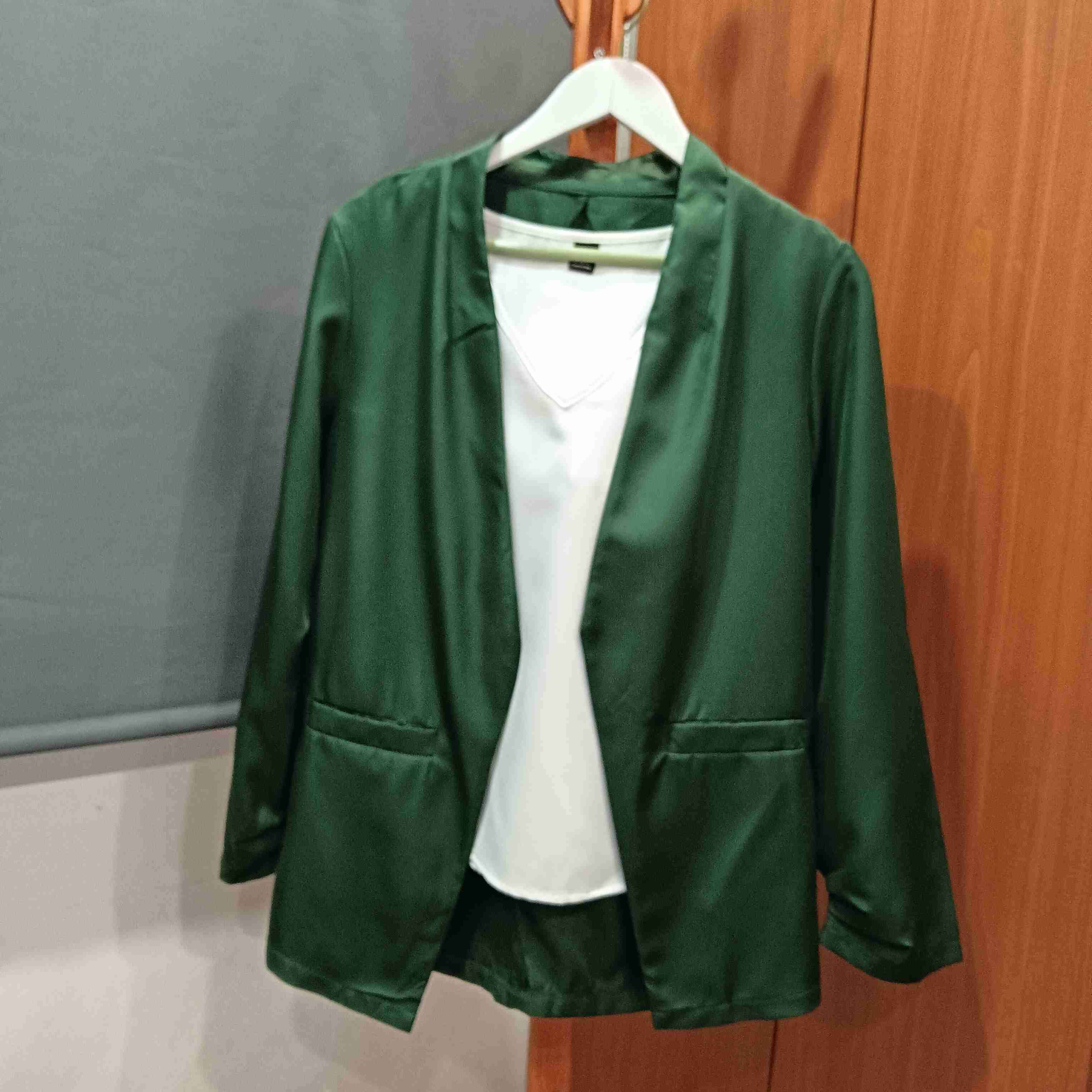 Blazer Verde Esmeralda pura Elegancia - miniatura 1