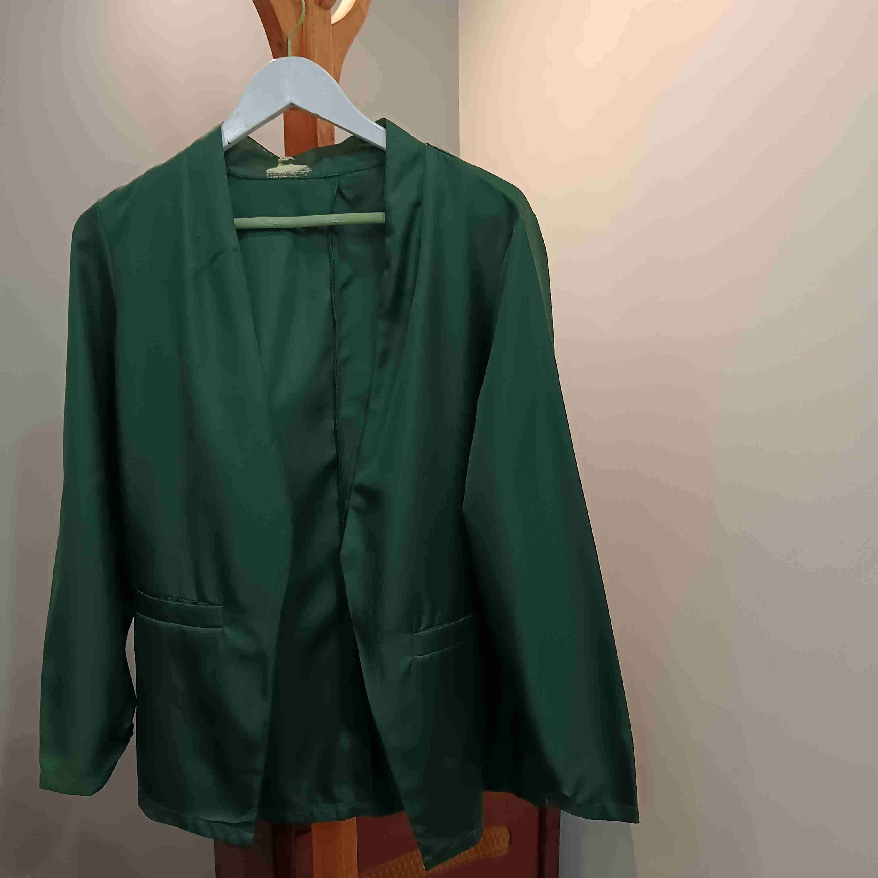 Blazer Verde Esmeralda pura Elegancia - miniatura 2