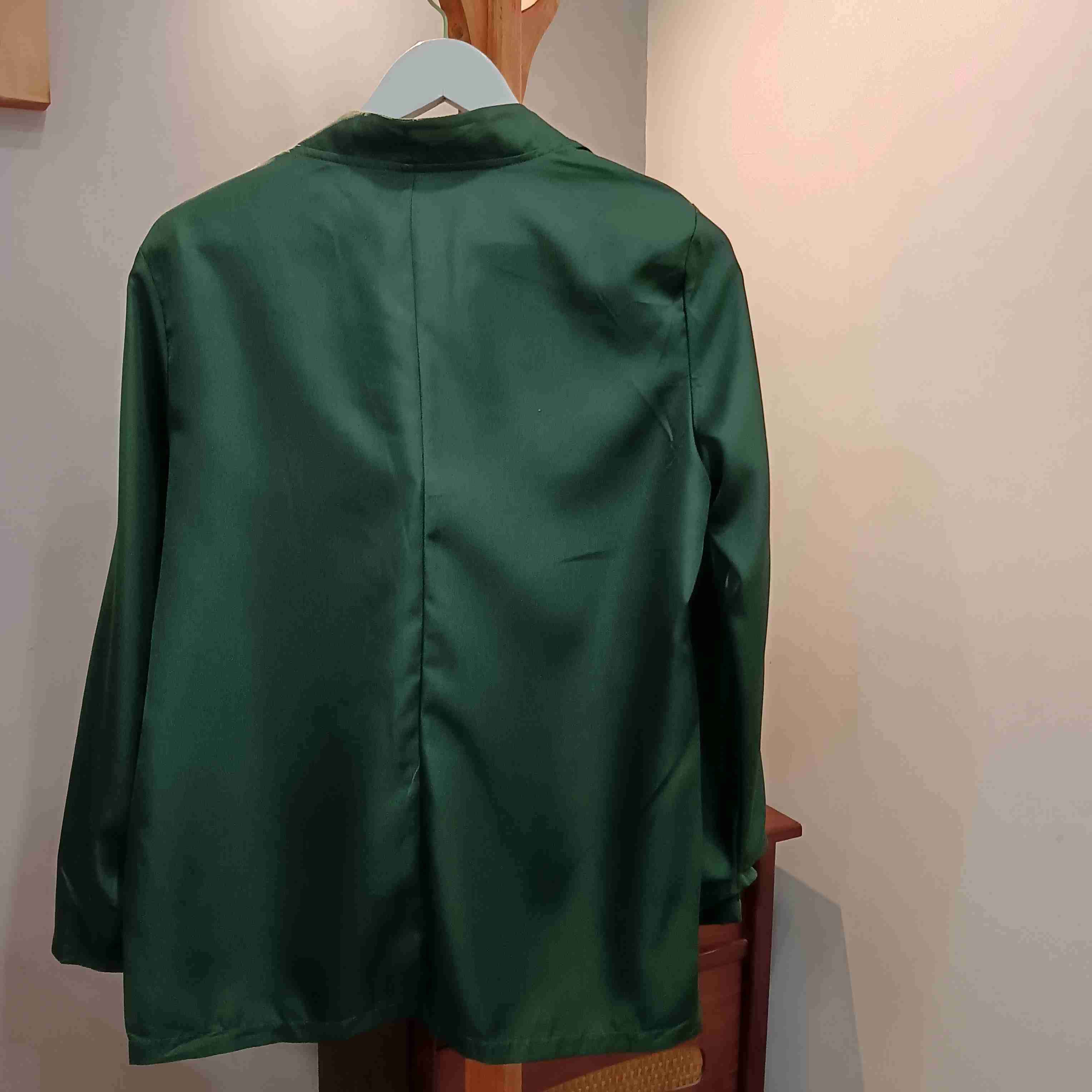 Blazer Verde Esmeralda pura Elegancia - miniatura 3
