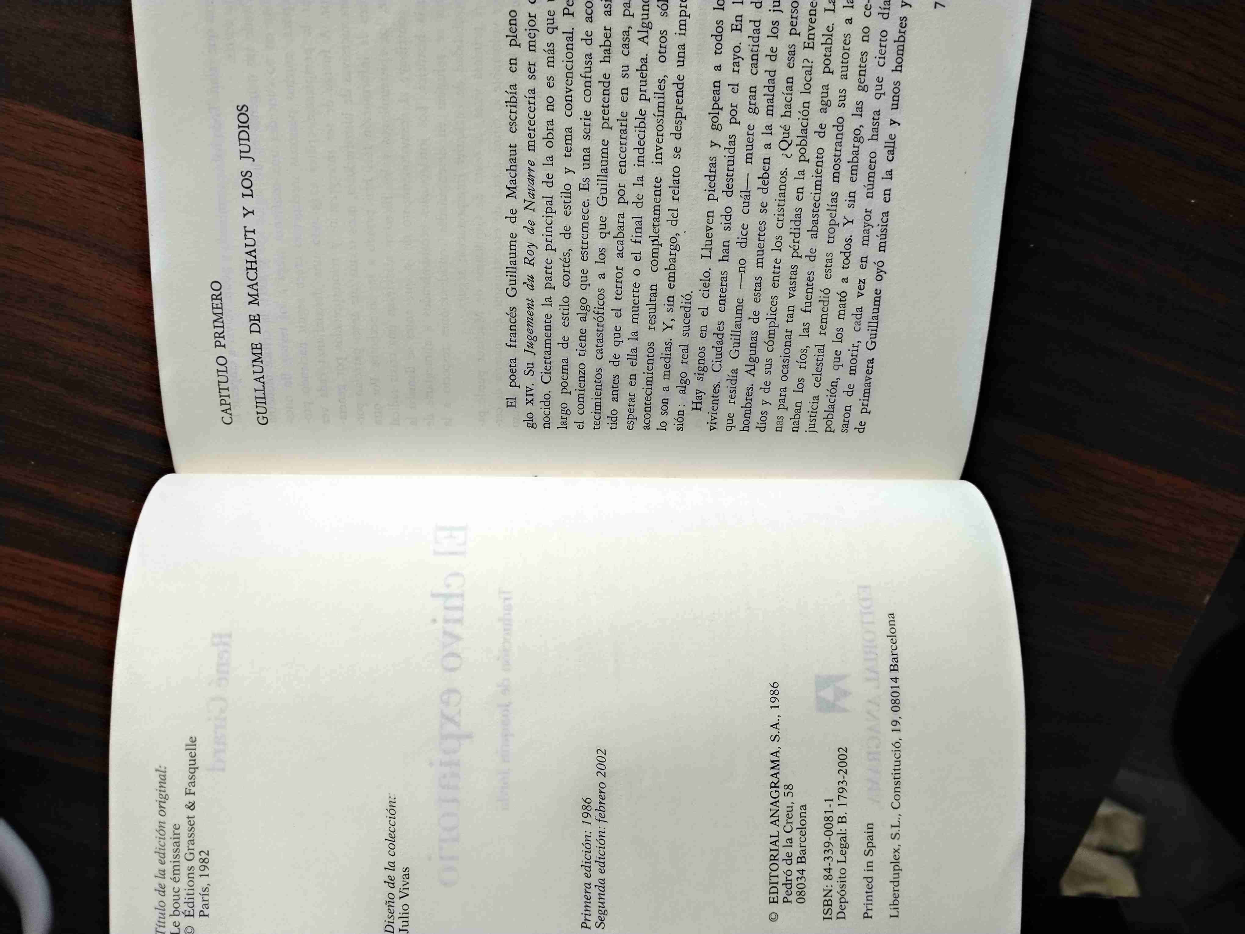 Libro 'El chivo expiatorio' - miniatura 2