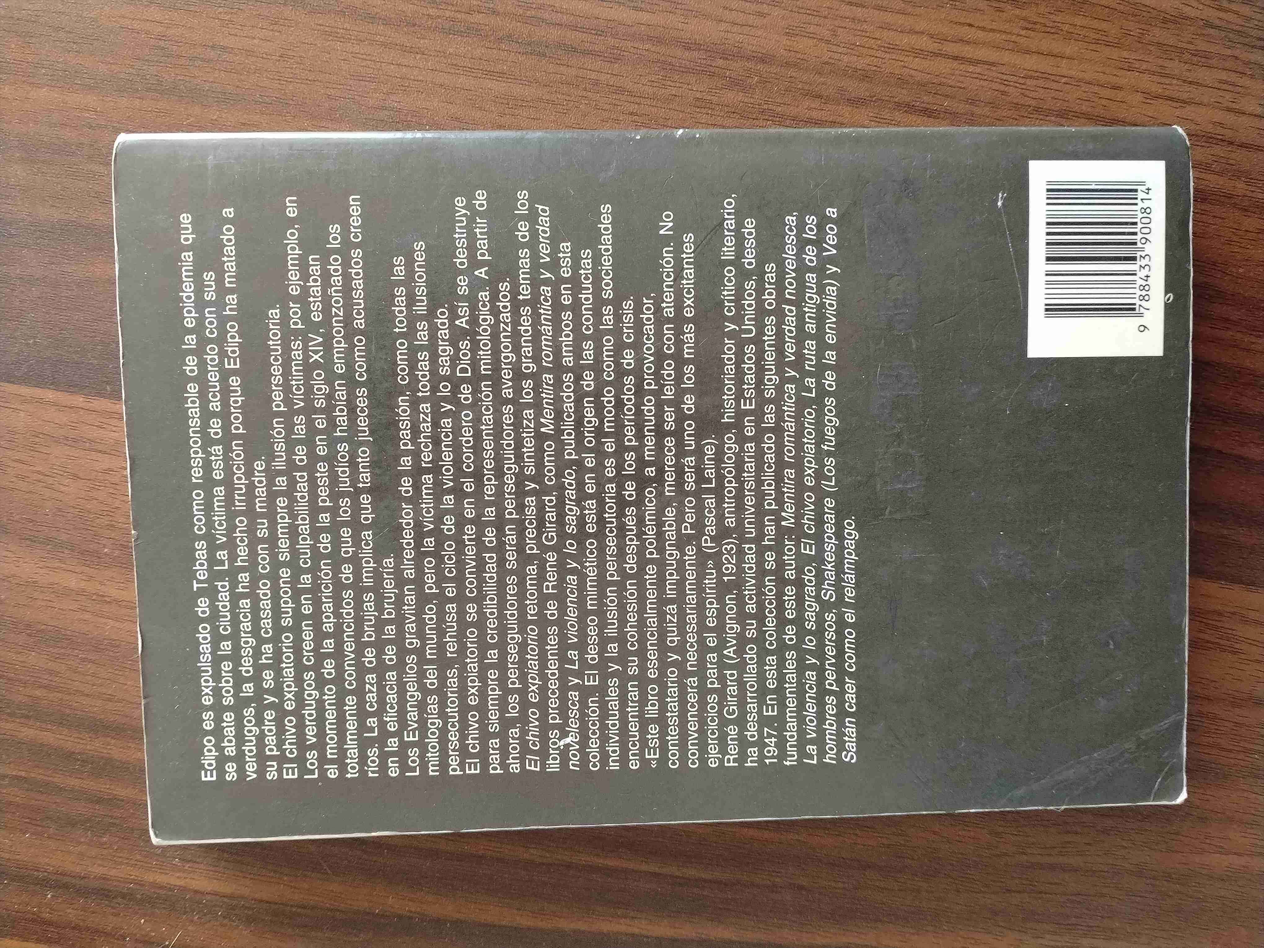 Libro 'El chivo expiatorio' - miniatura 3