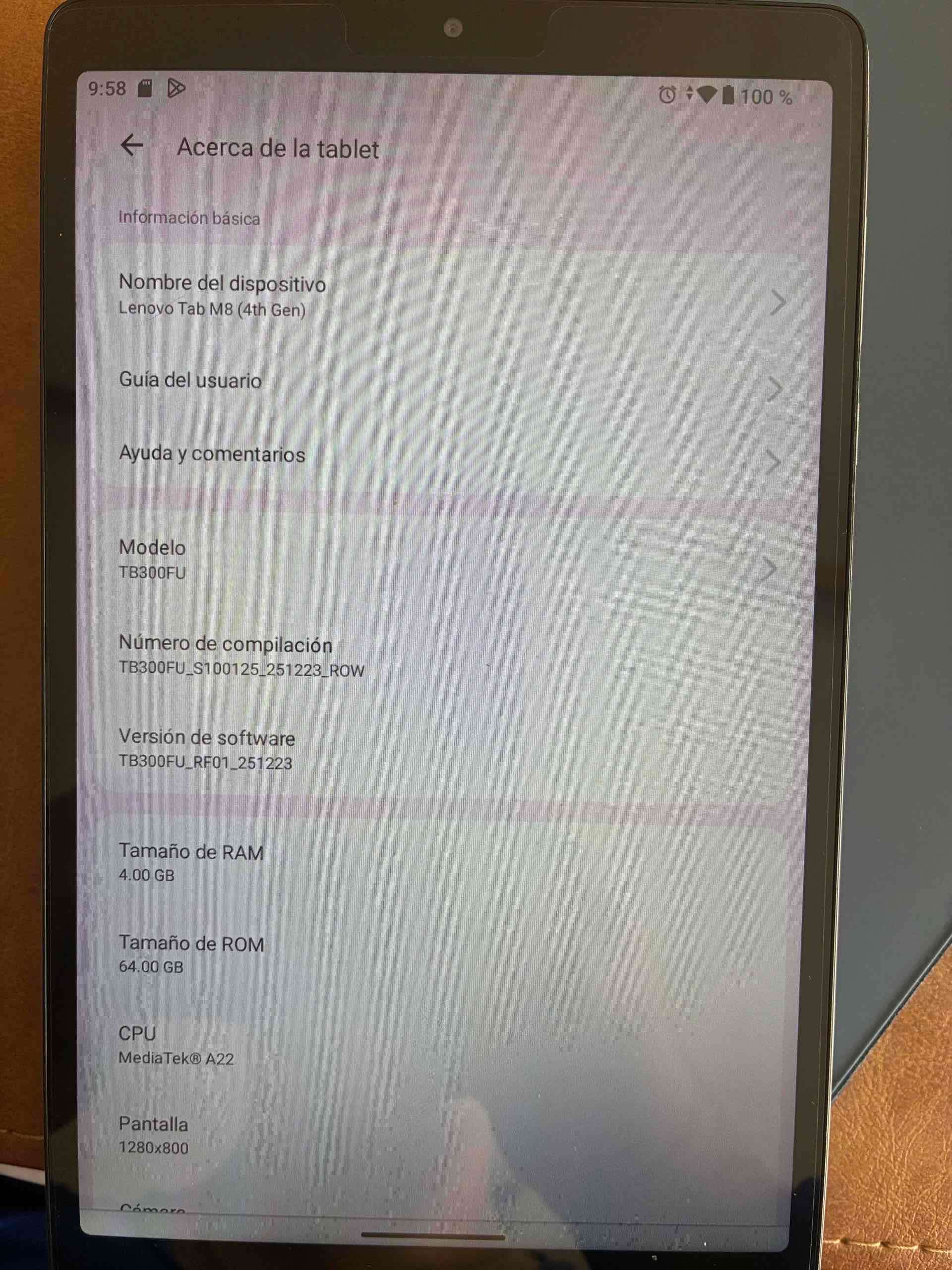 Tablet Android con pantalla HD - miniatura 3