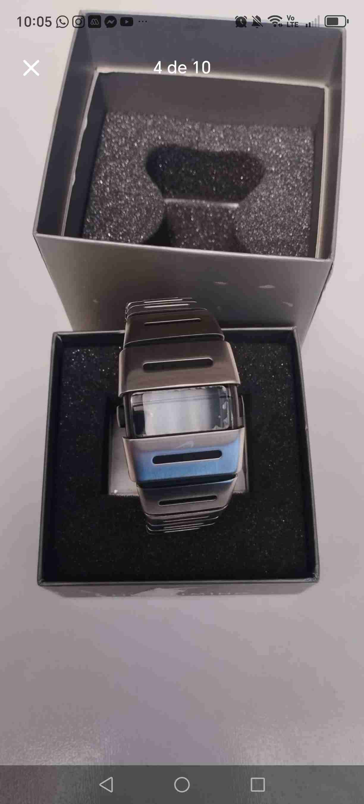 Reloj deportivo Nike metálico - miniatura 2