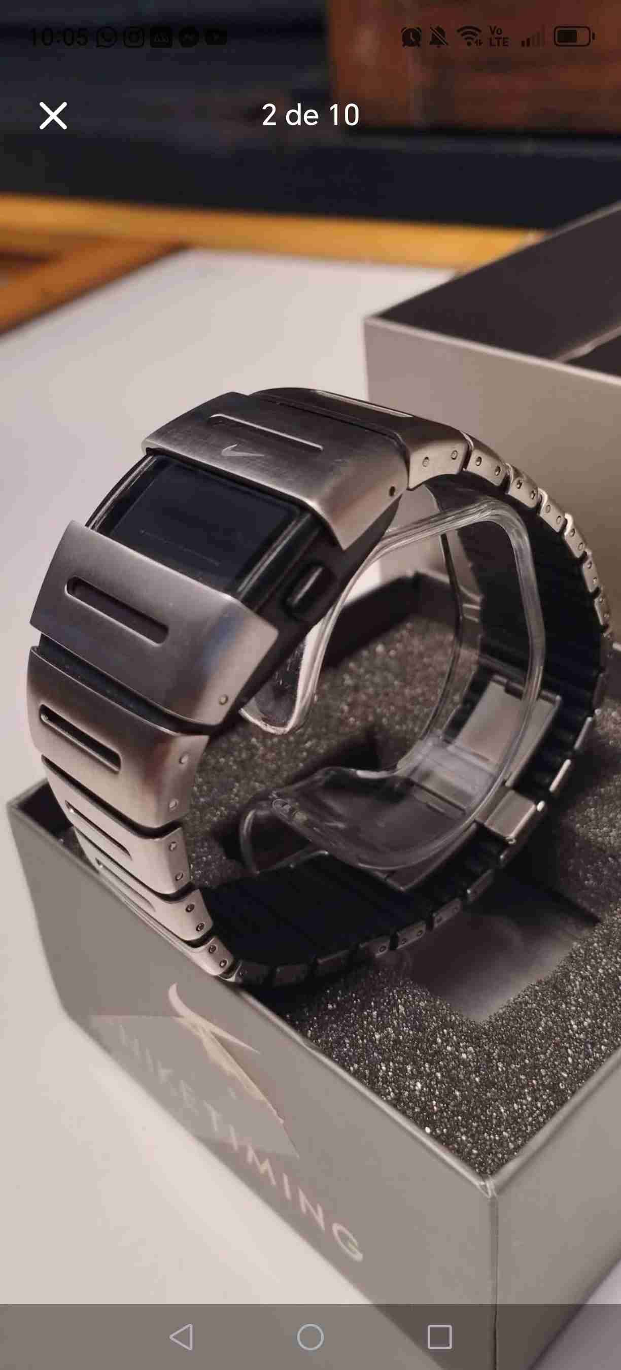 Reloj deportivo Nike metálico - miniatura 3