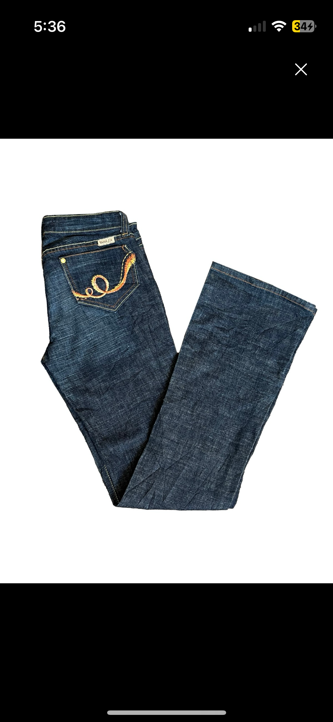 Jeans Watch L.A. azul oscuro - miniatura 2