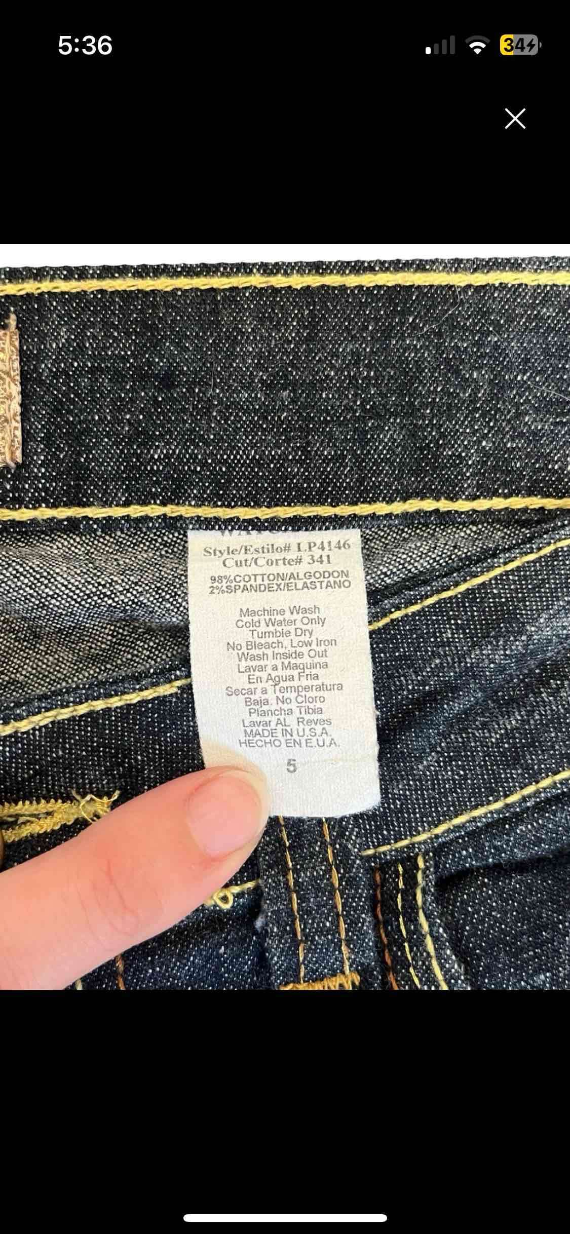 Jeans Watch L.A. azul oscuro - miniatura 4