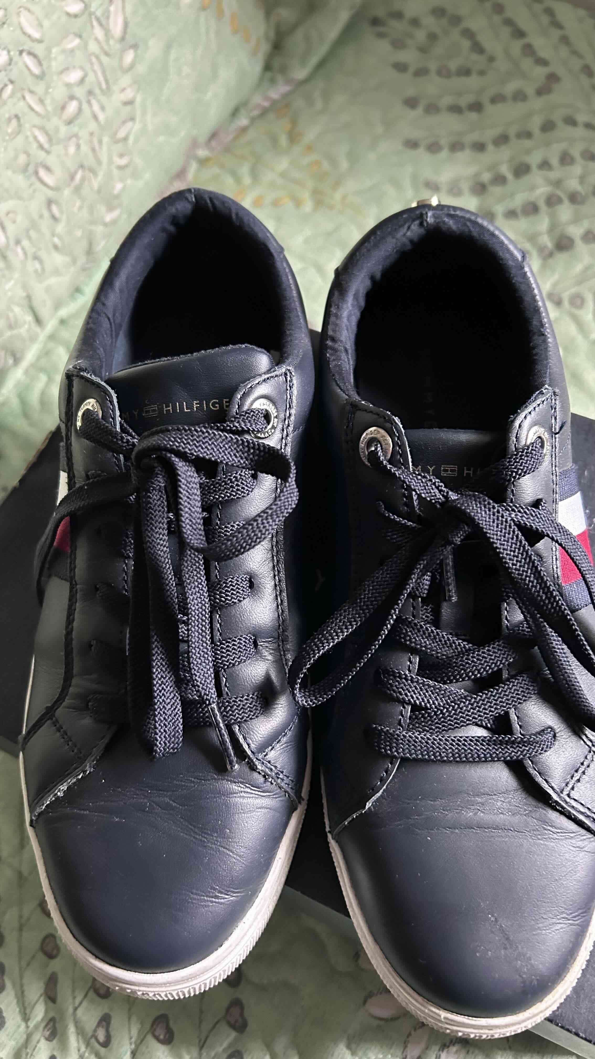 Zapatillas deportivas azul marino Tommy - miniatura 3