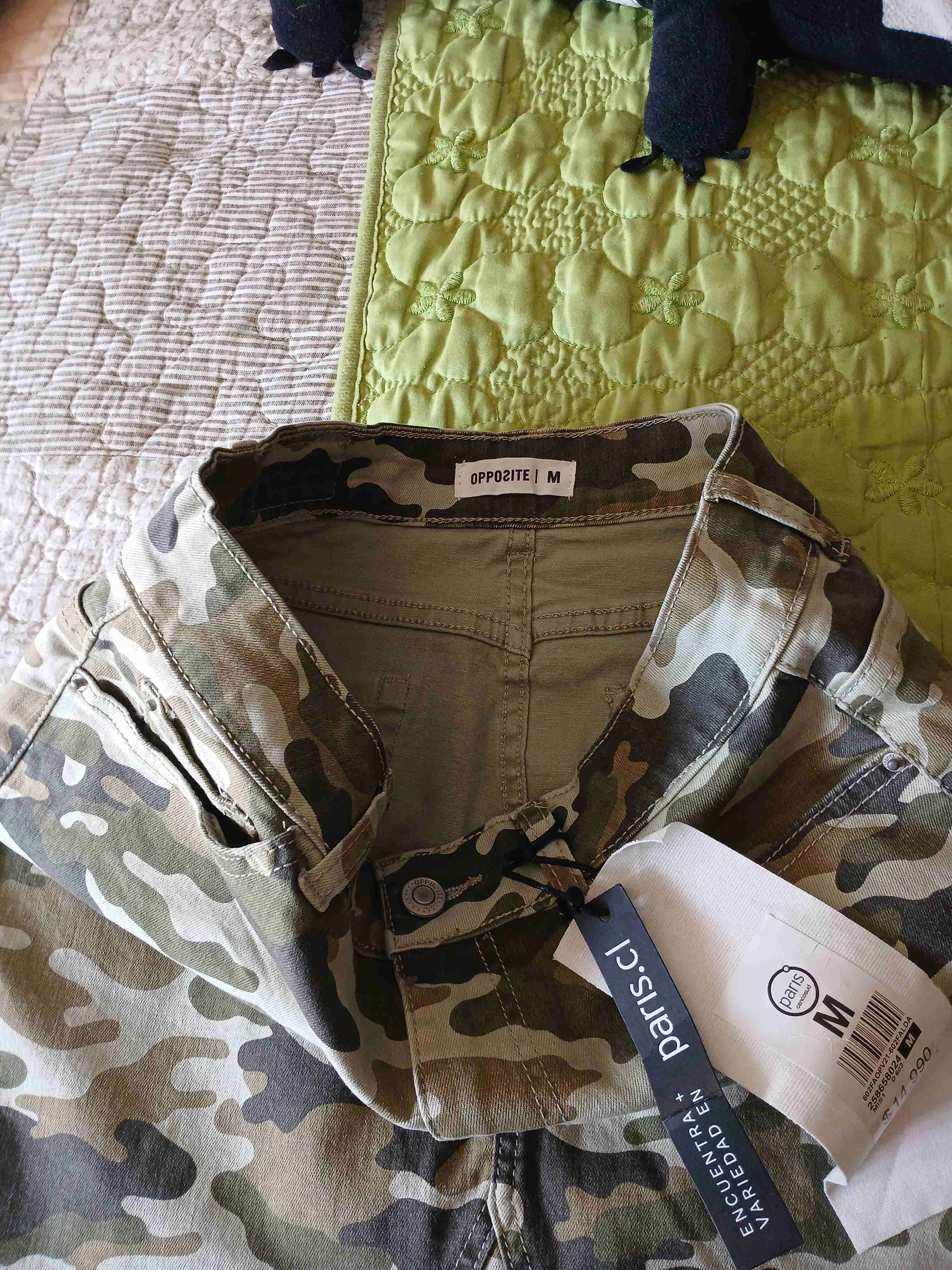 Falda camuflaje Opposite Denim - miniatura 3