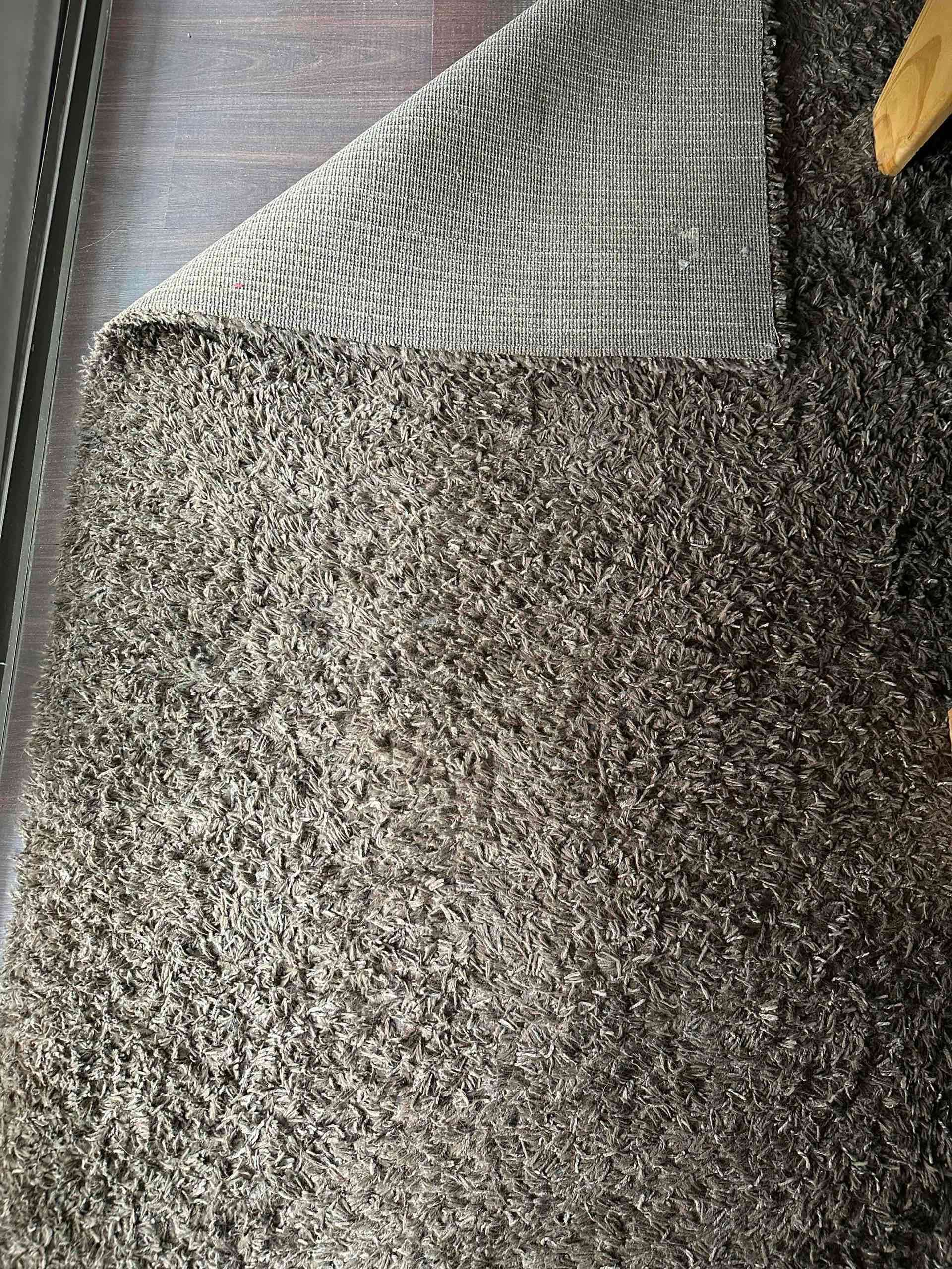 Alfombra shaggy café - miniatura 1